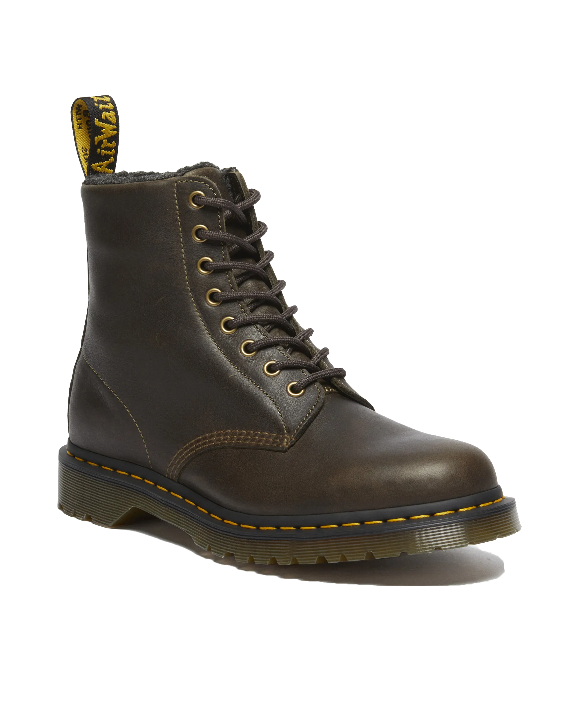 1460 WL Grizzly Stiefel in Olive