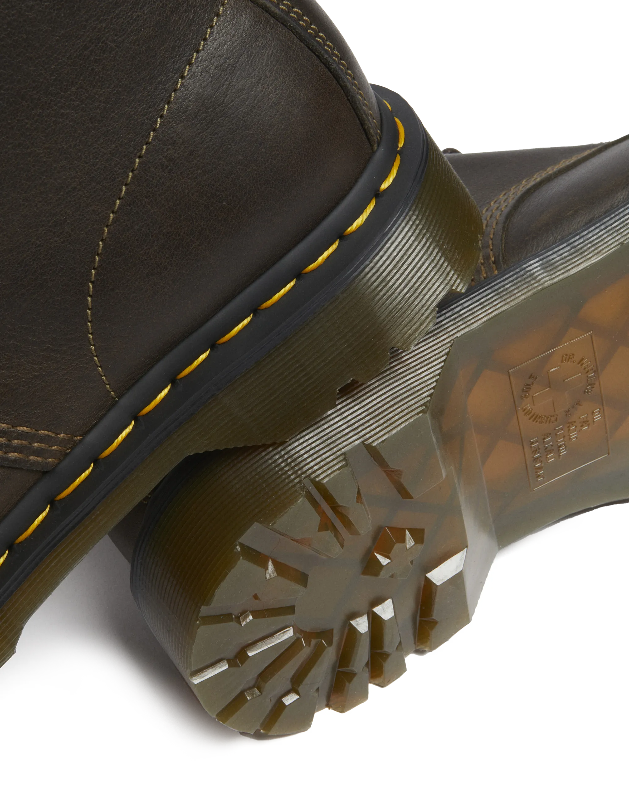 1460 WL Grizzly Stiefel in Olive