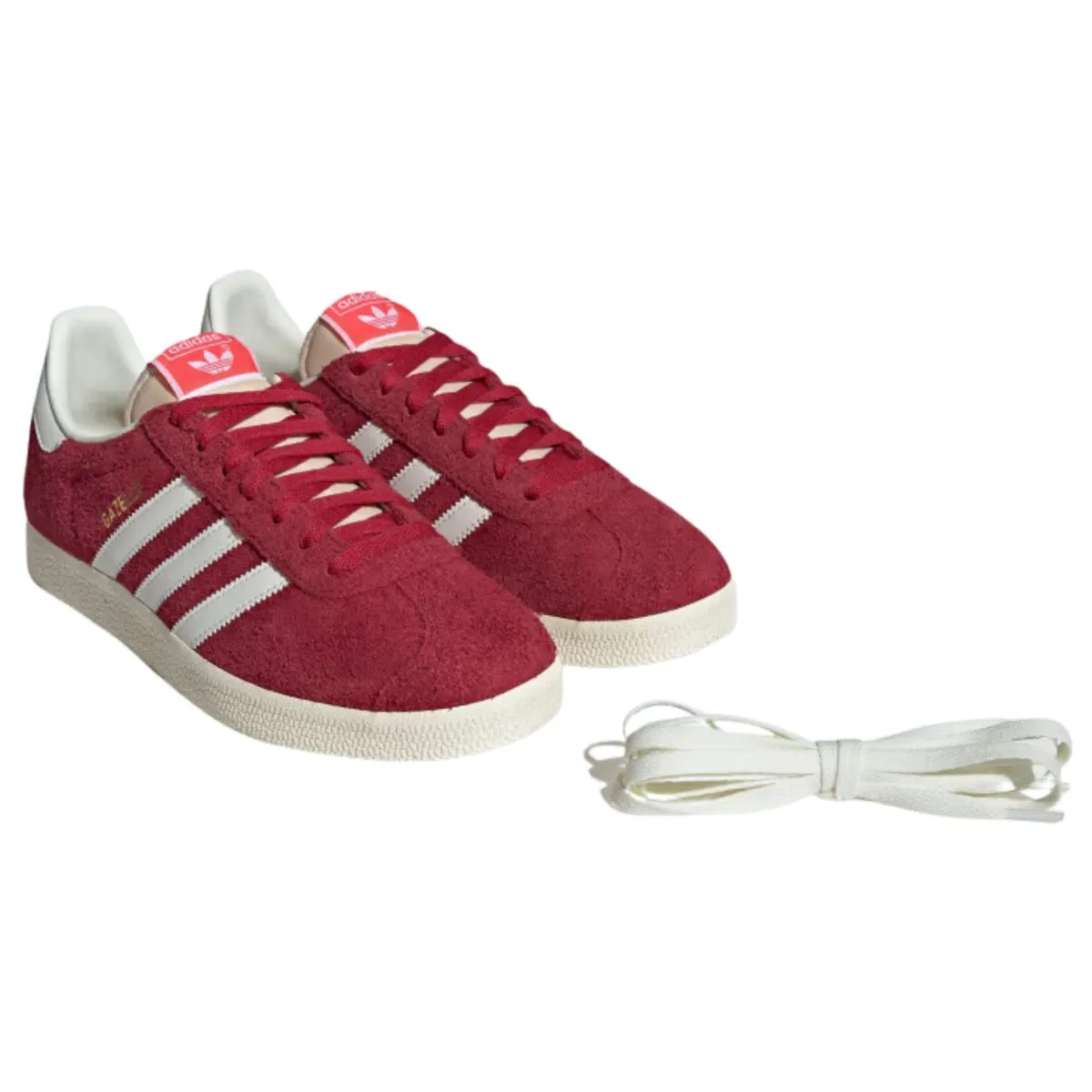 Adidas Herren Gazelle Team Siegesrot/Off White/Cremeweiß