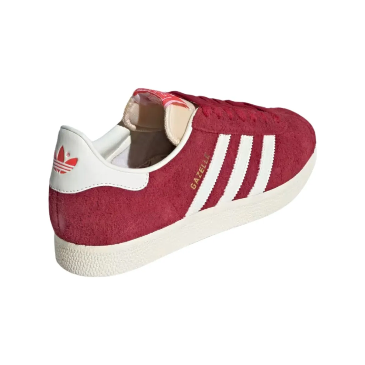 Adidas Herren Gazelle Team Siegesrot/Off White/Cremeweiß