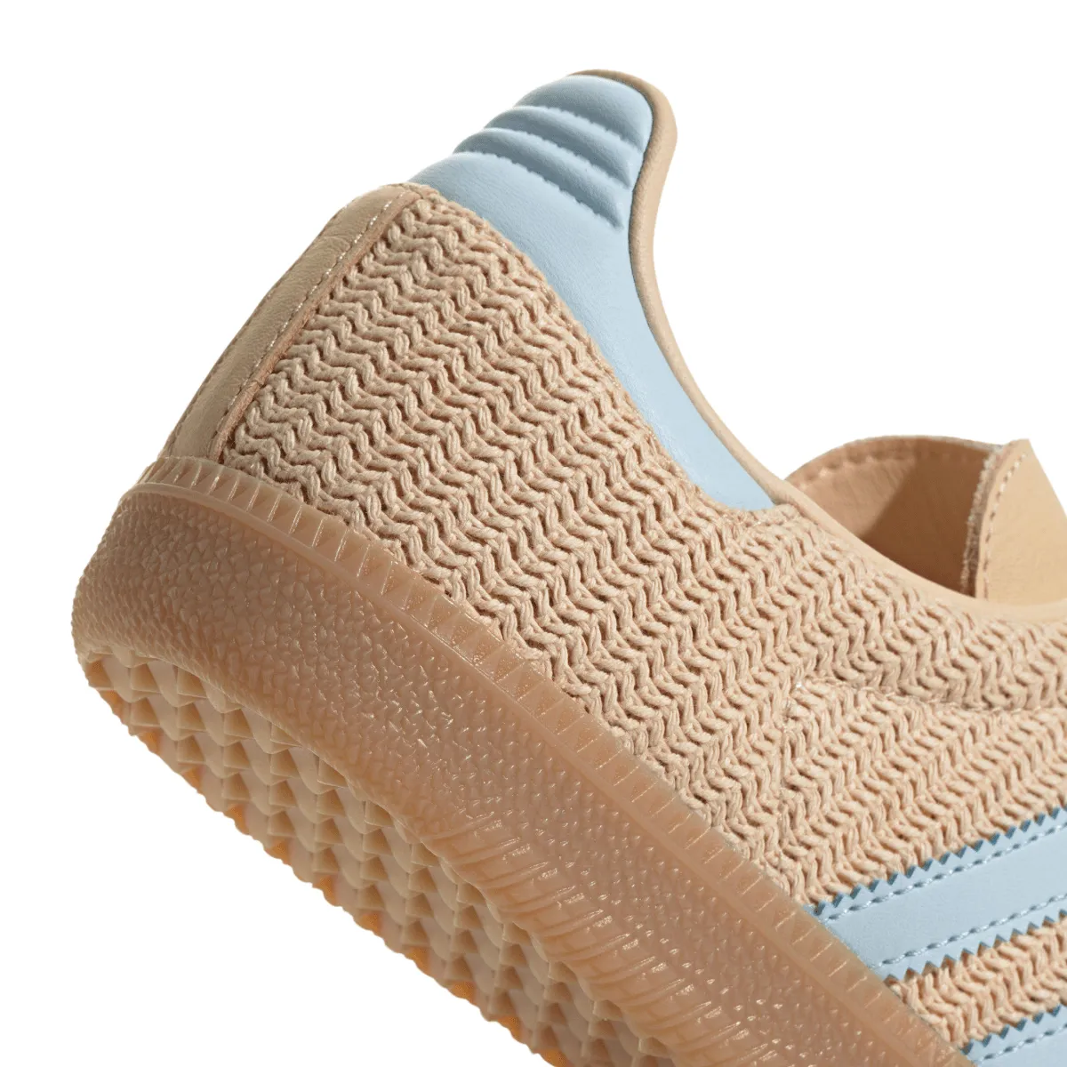 Adidas Damen Samba OG Core Schwarz/Sand Strata/Himmelblau Adidas Schuhe