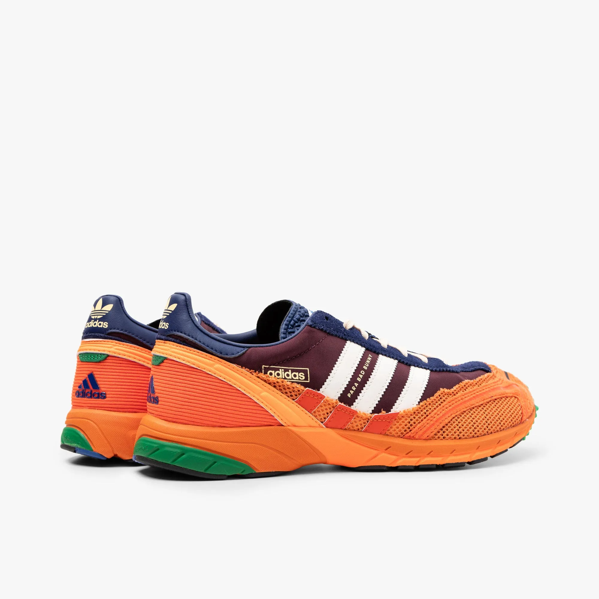 adidas x Bad Bunny Adizero SL 72 Kastanienbraun / Halb Solar Orange