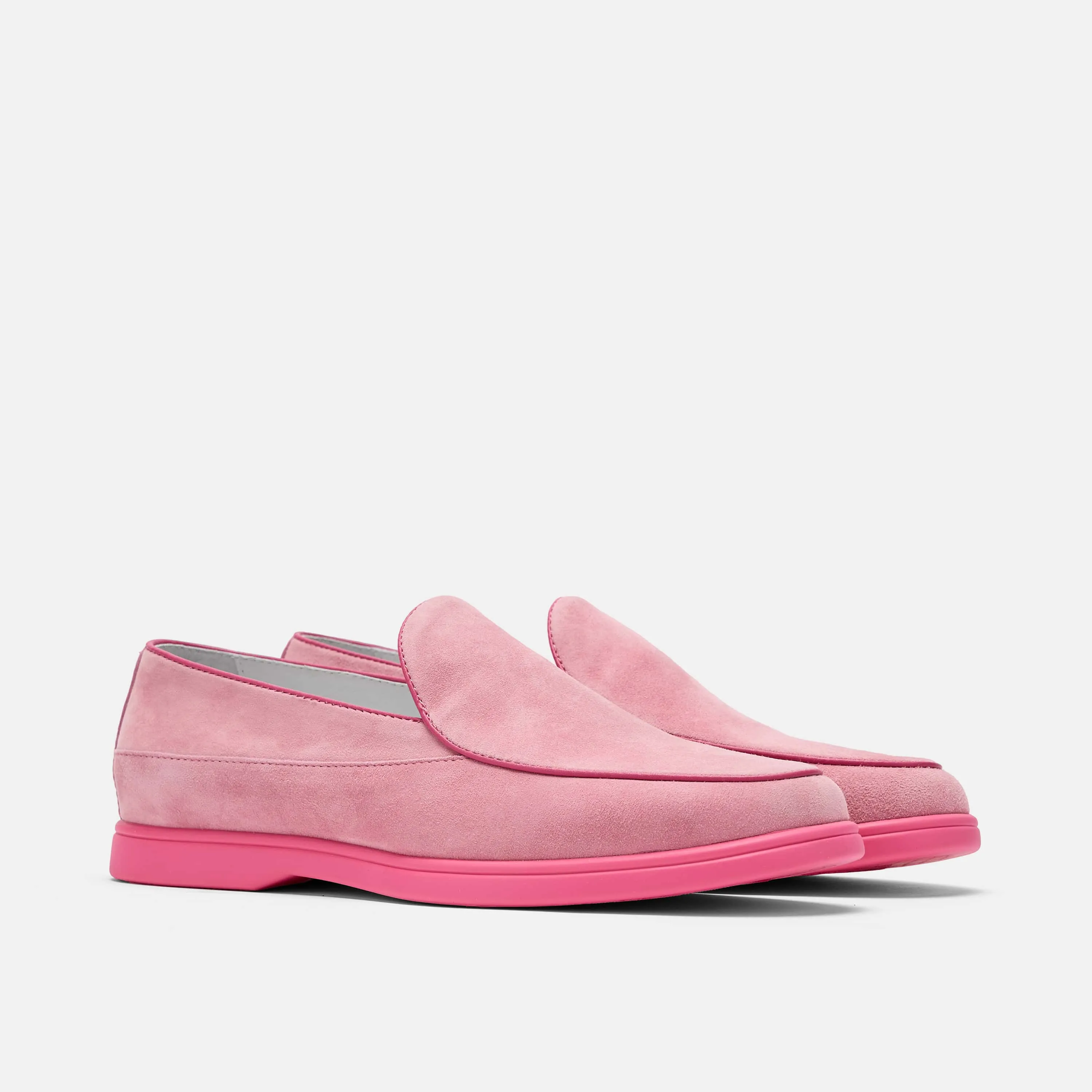 Alessandro Rosa Wildleder Venezianische Loafers
