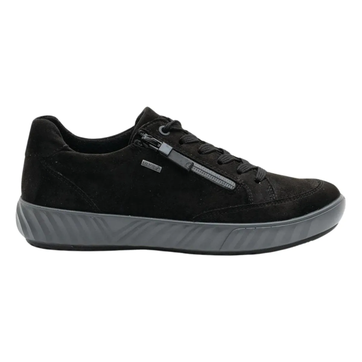 Ara Damen Allesandra Gore-Tex Schwarz Hydro-Microsuede Ara Schuhe