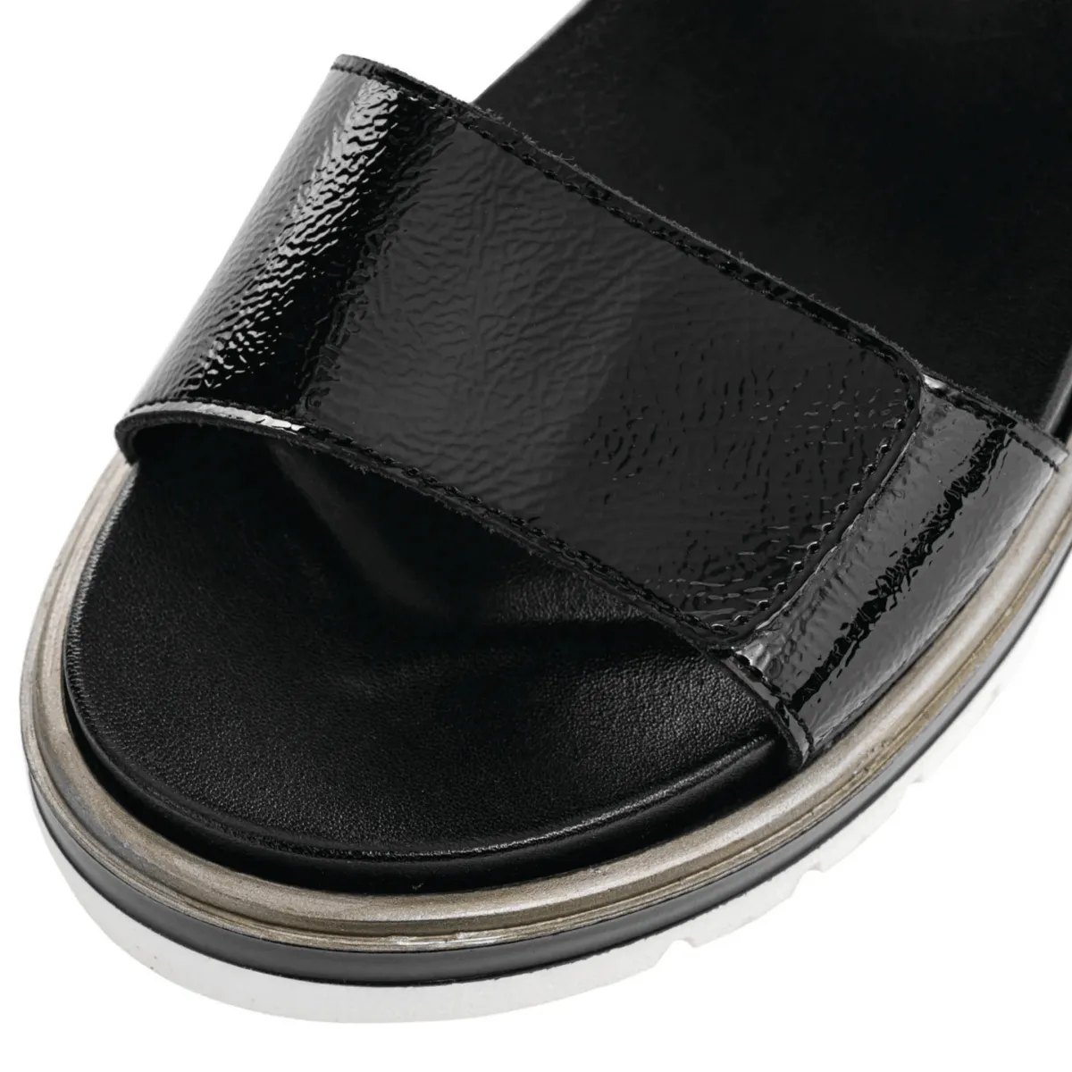 Ara Damen Marbella Schwarz Lackleder