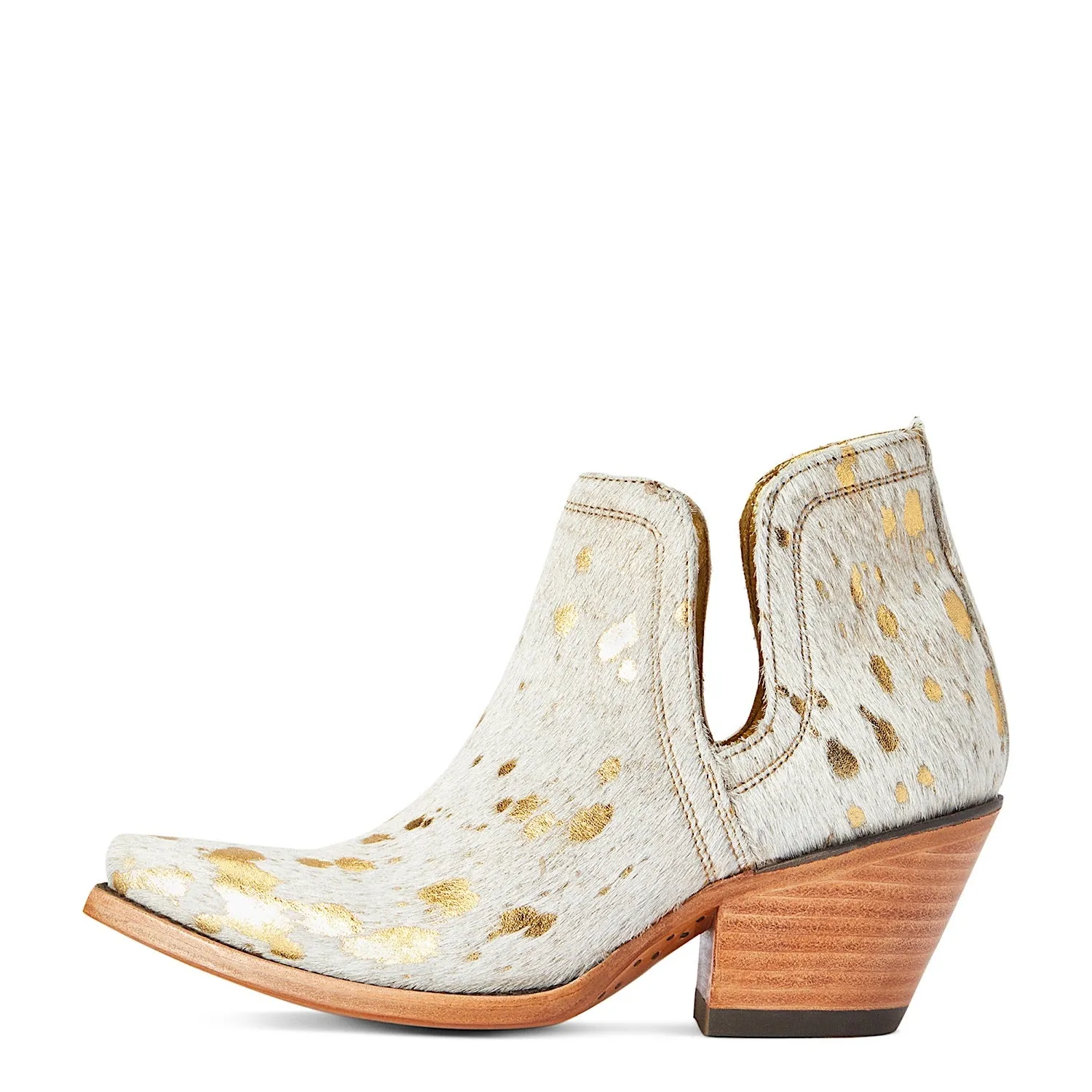 Ariat Dixon Haircalf Stiefel Weiß Metallic Hair On Ariat Schuhe