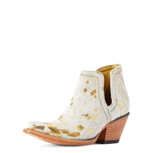 Ariat Dixon Haircalf Stiefel Weiß Metallic Hair On Ariat Schuhe