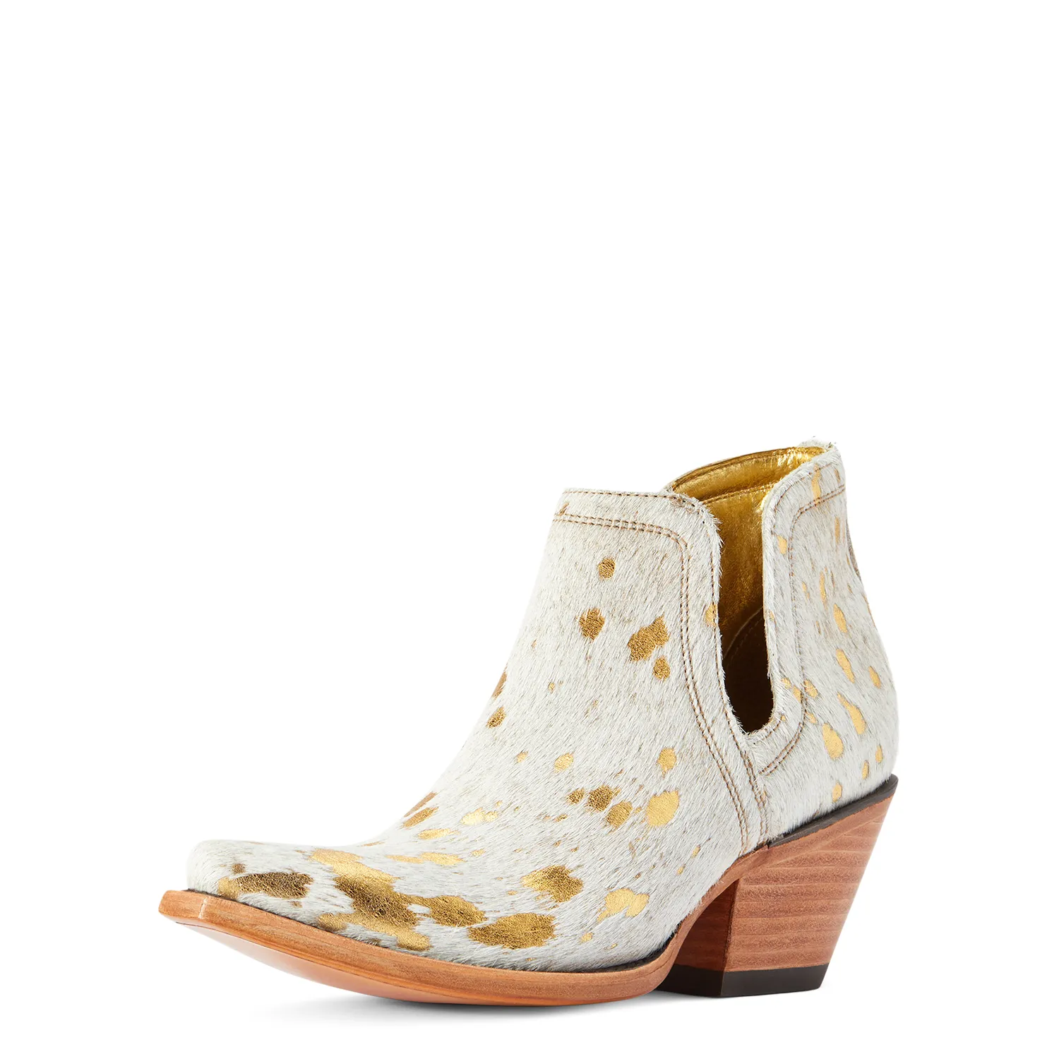 Ariat Dixon Haircalf Stiefel Weiß Metallic Hair On Ariat Schuhe