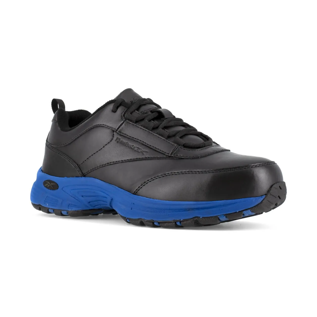 Ateron Stahlkappen-Sportschuh für die Arbeit Schwarz/Blau