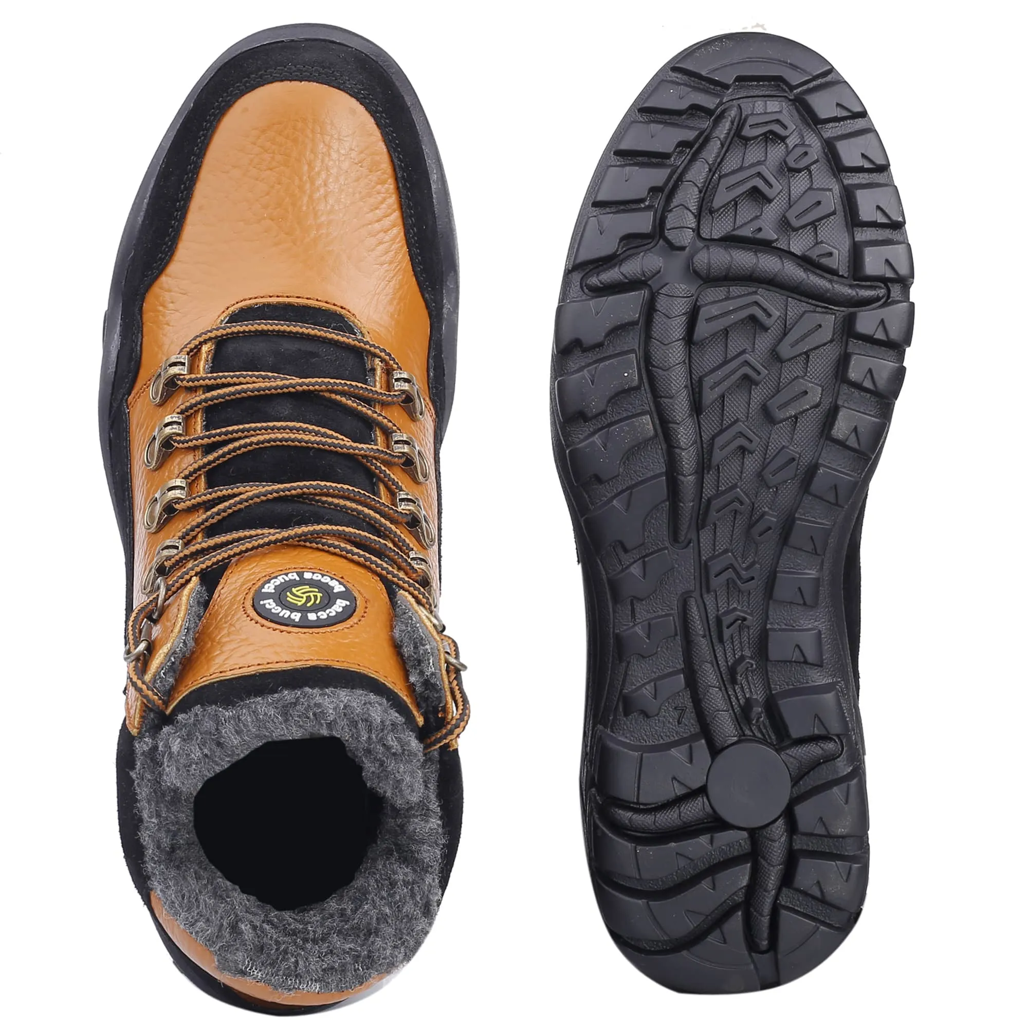 Bacca Bucci Echtleder Wildlederstiefel mit Pelz
