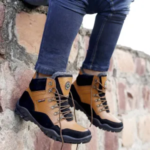 Bacca Bucci Echtleder Wildlederstiefel mit Pelz