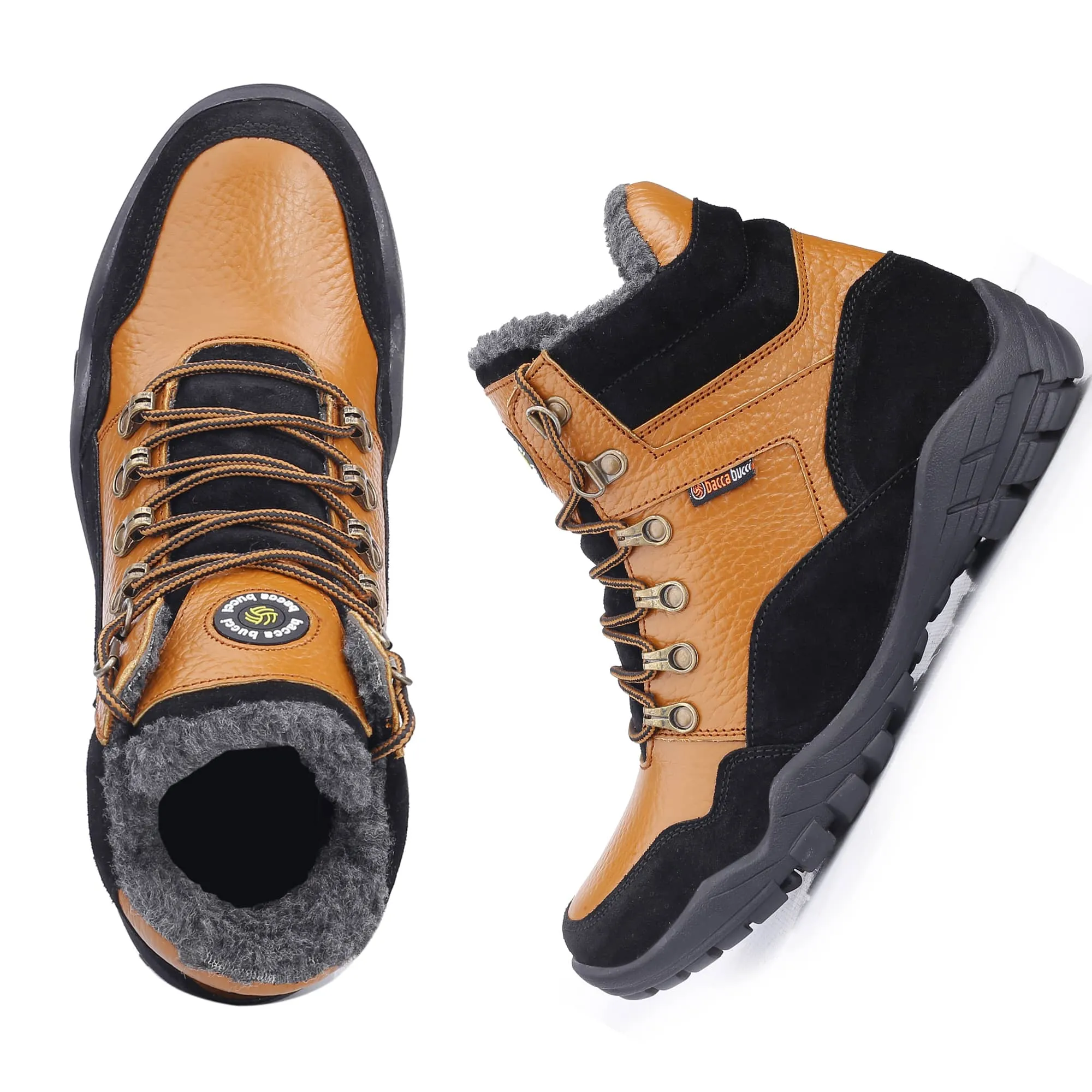 Bacca Bucci Echtleder Wildlederstiefel mit Pelz
