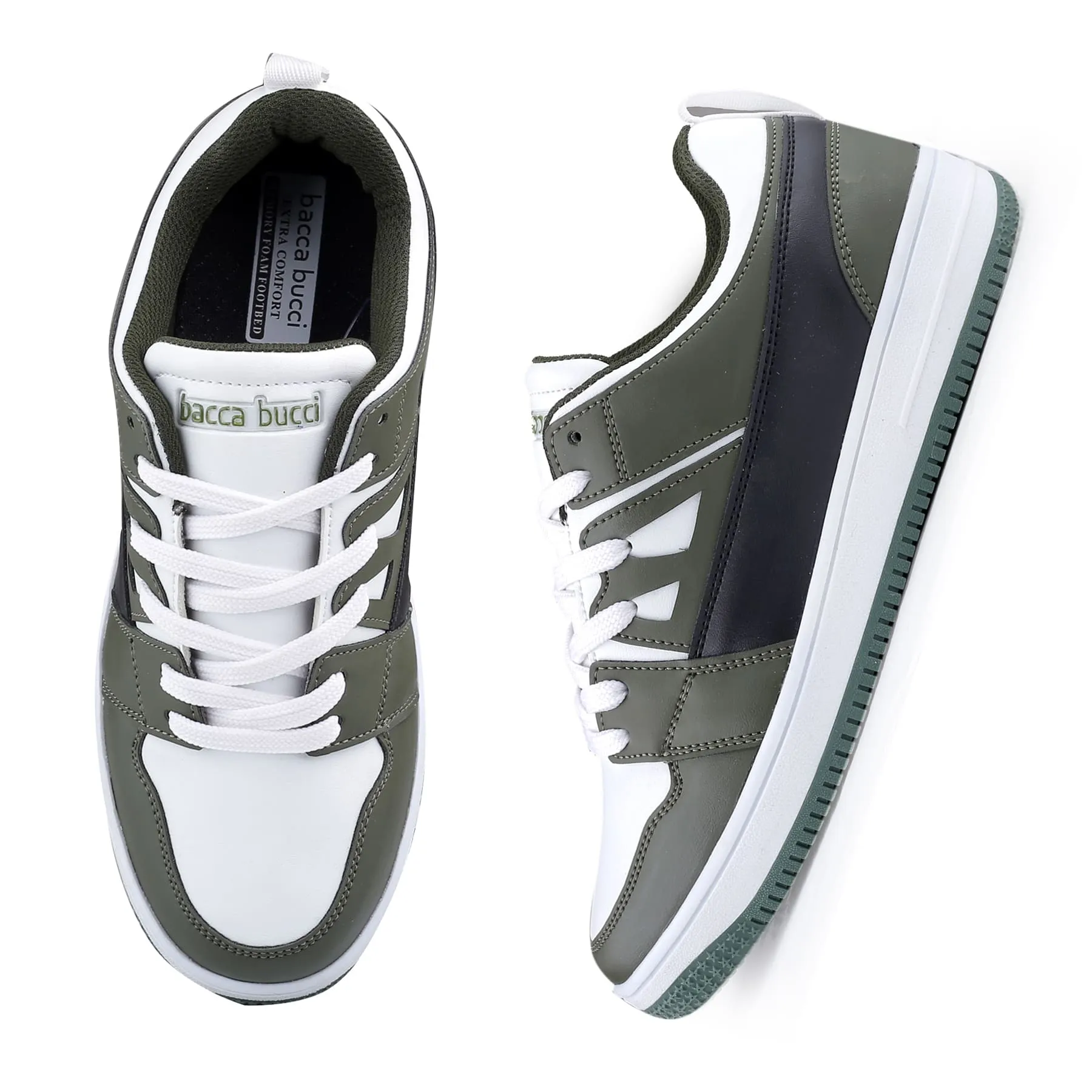 Bacca Bucci SERENITY Low Top Flachsohlen-Mode-Sneaker für Damen