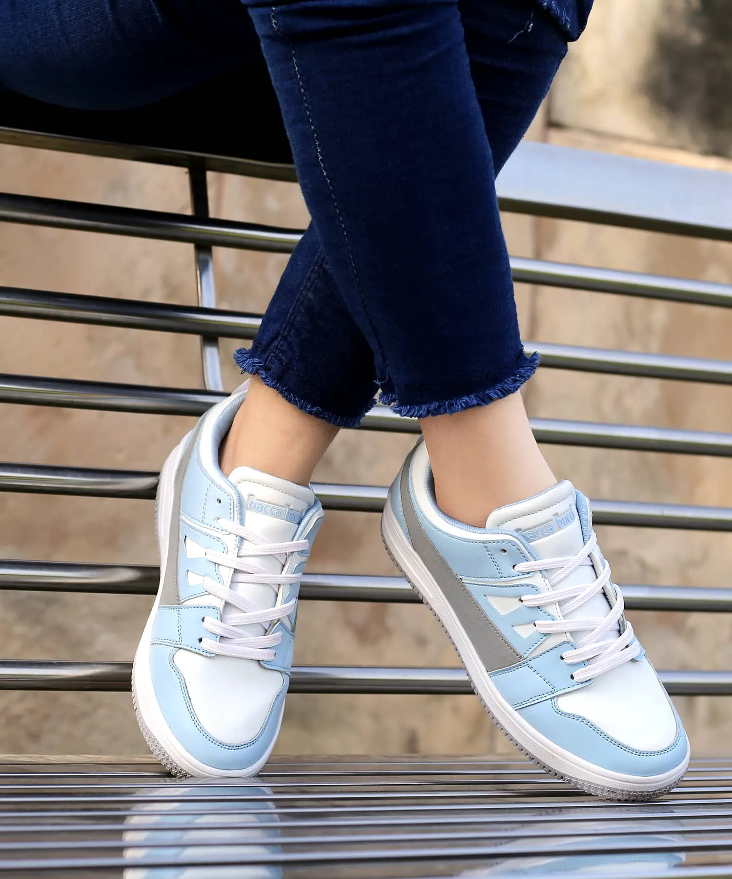 Bacca Bucci SERENITY Low Top Flachsohlen-Mode-Sneaker für Damen