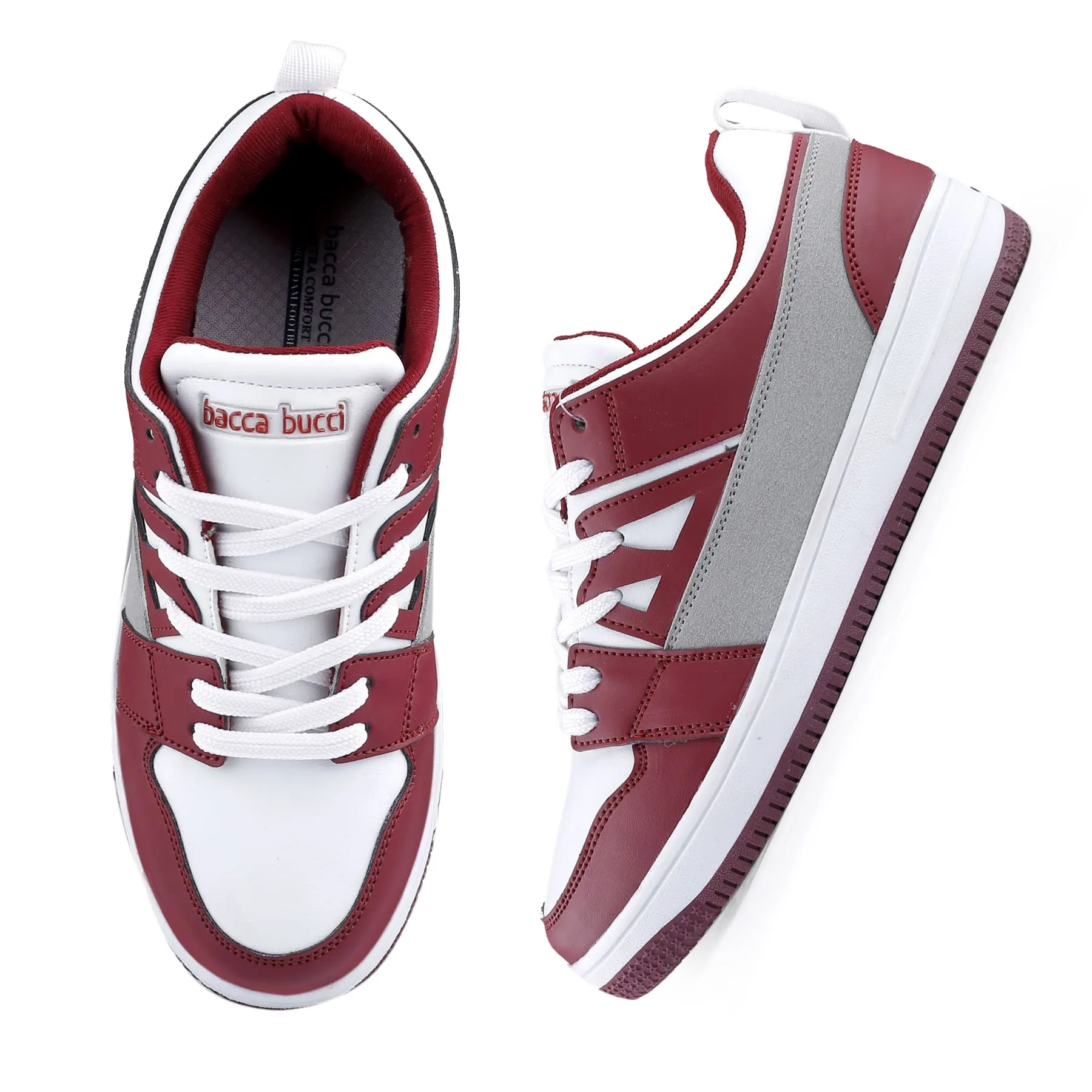 Bacca Bucci SERENITY Low Top Flachsohlen-Mode-Sneaker für Damen