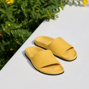 BARBADOS GELBE SANDALEN