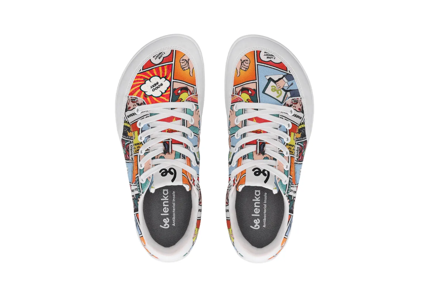 Barfuß-Sneakers Be Lenka Rebound - Comics Farbige Schuhe_Be Lenka_Schuhe
