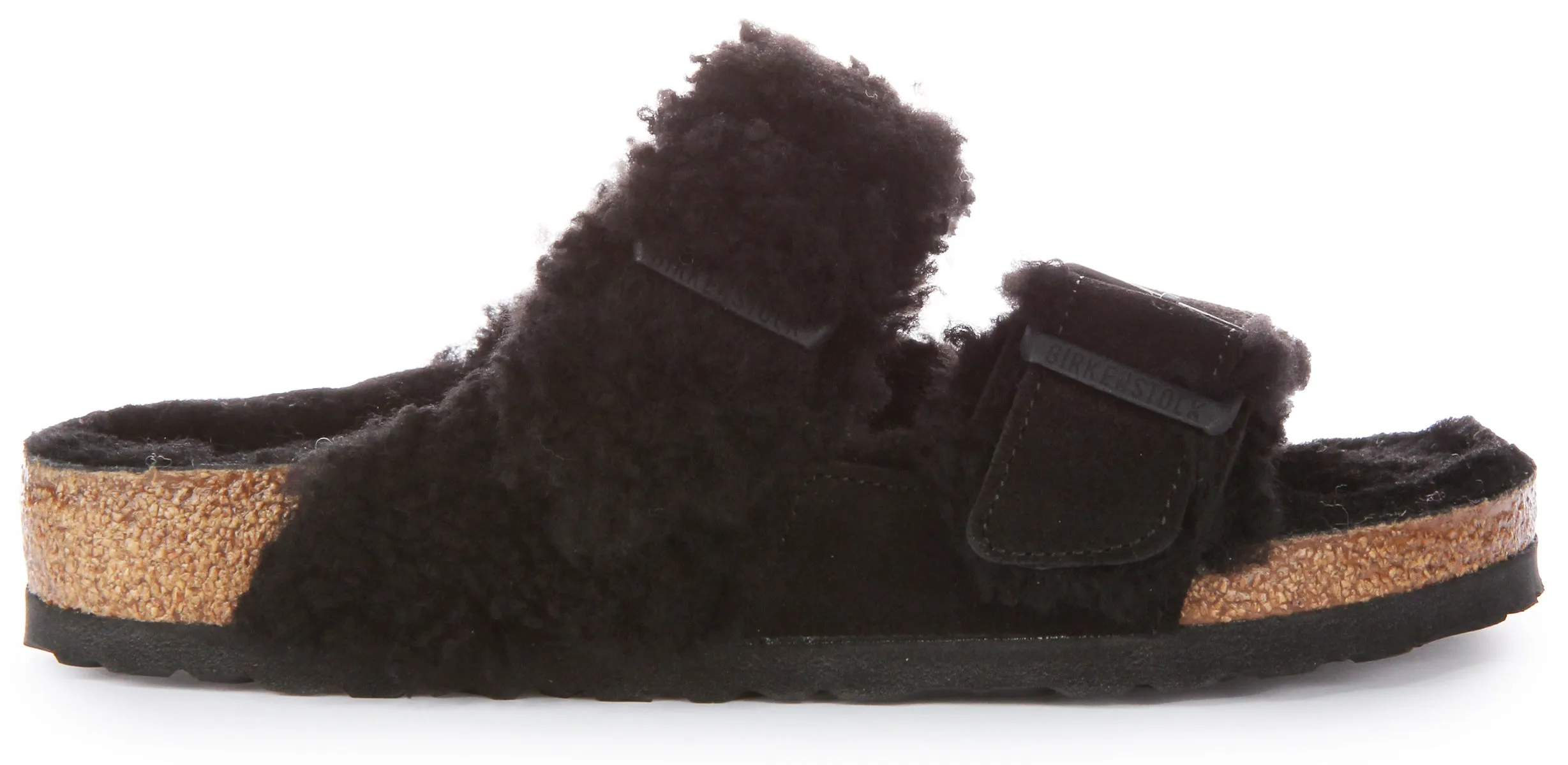 Birkenstock Arizona Split Fur In Schwarz | Regular Fit Schuhe Birkenstock