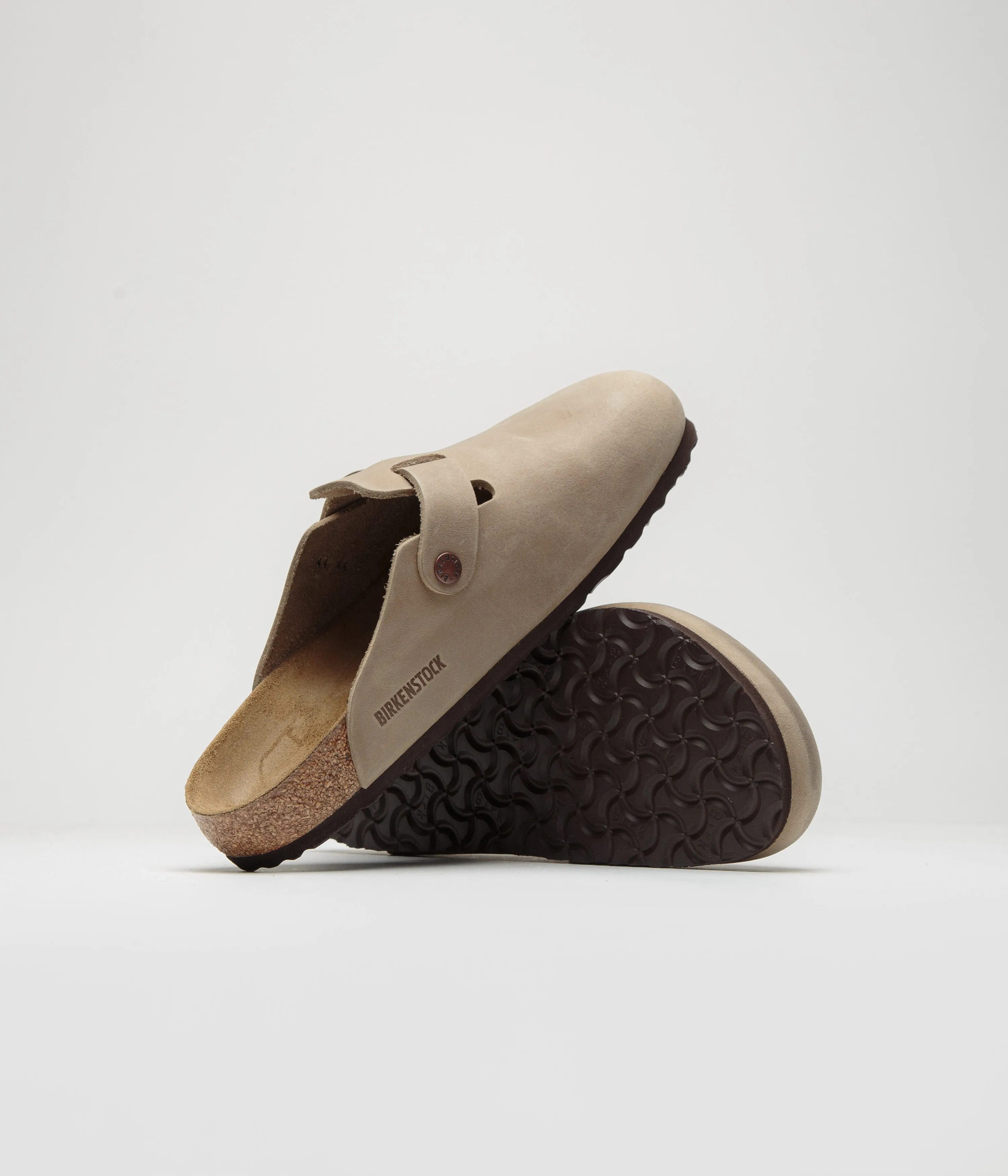 Birkenstock Boston Sandalen - Tabakbraune Birkenstock-Schuhe