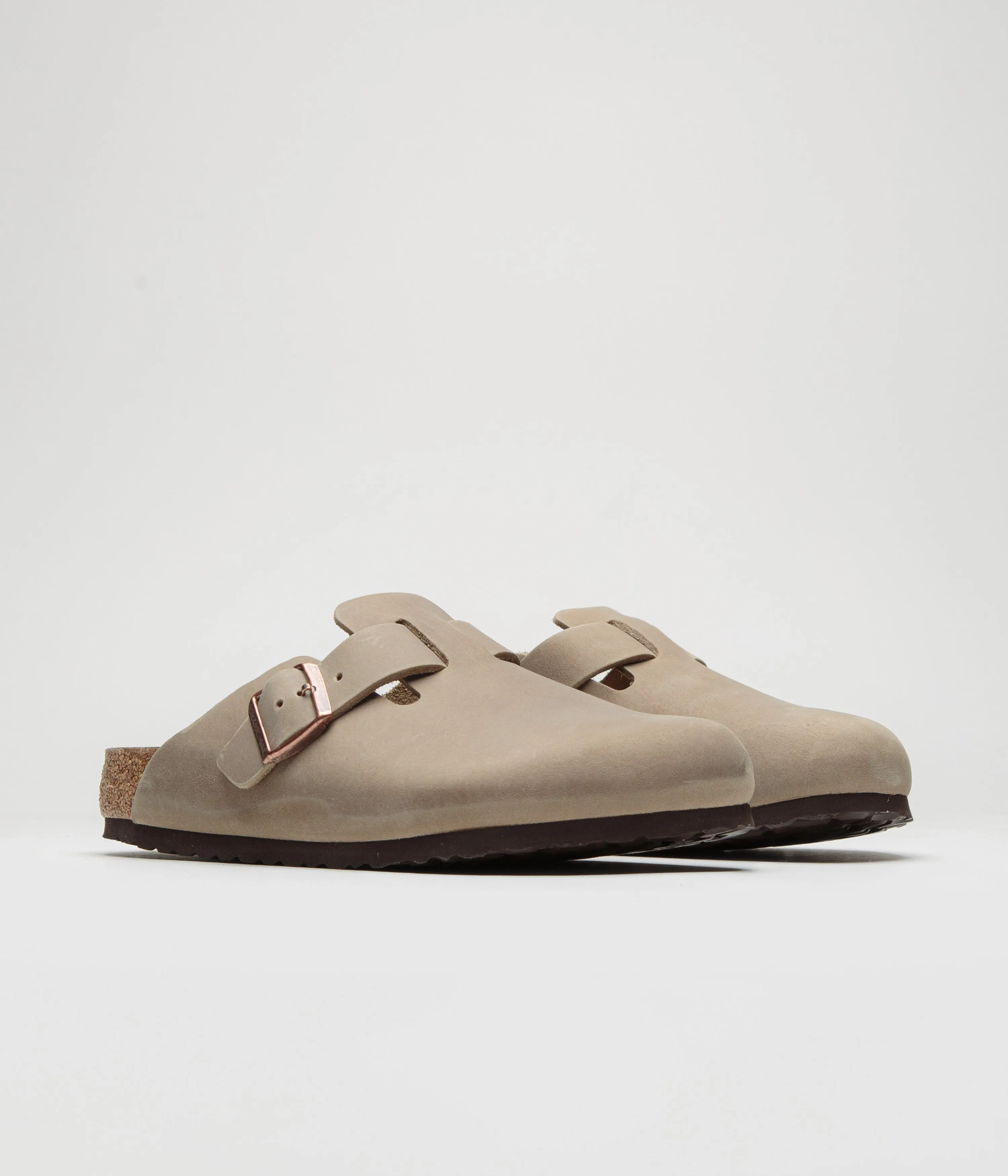 Birkenstock Boston Sandalen - Tabakbraune Birkenstock-Schuhe