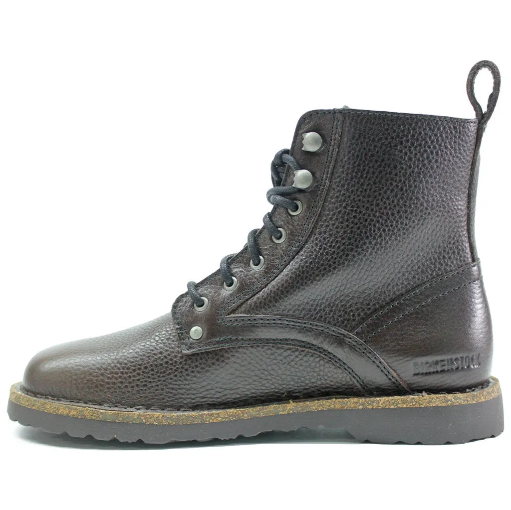Birkenstock Bryson Unisex-Knöchelstiefel aus Naturleder mit Körnung