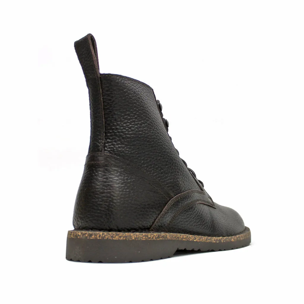 Birkenstock Bryson Unisex-Knöchelstiefel aus Naturleder mit Körnung