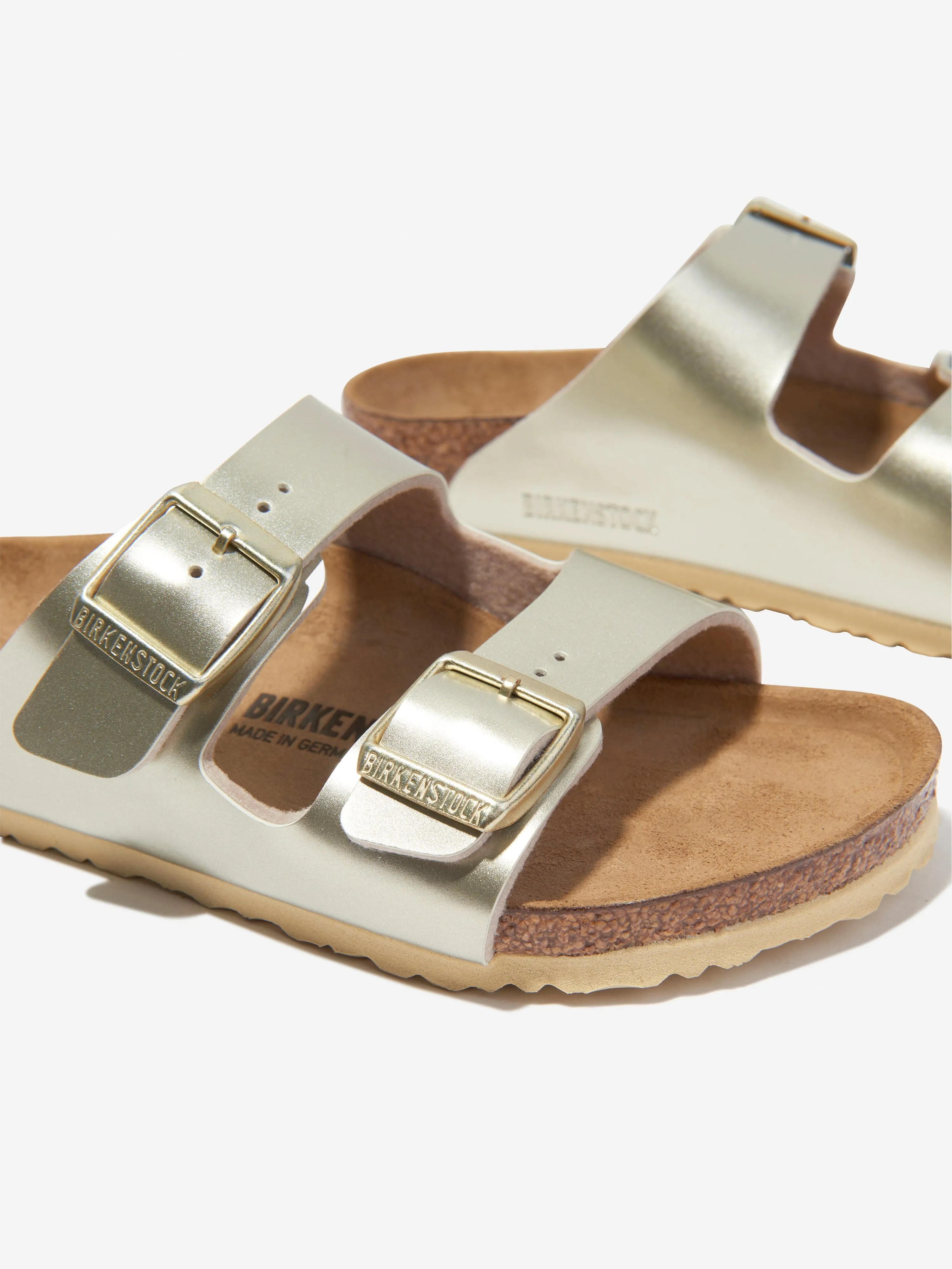 BIRKENSTOCK Mädchen Arizona Classic Sandalen in Gold