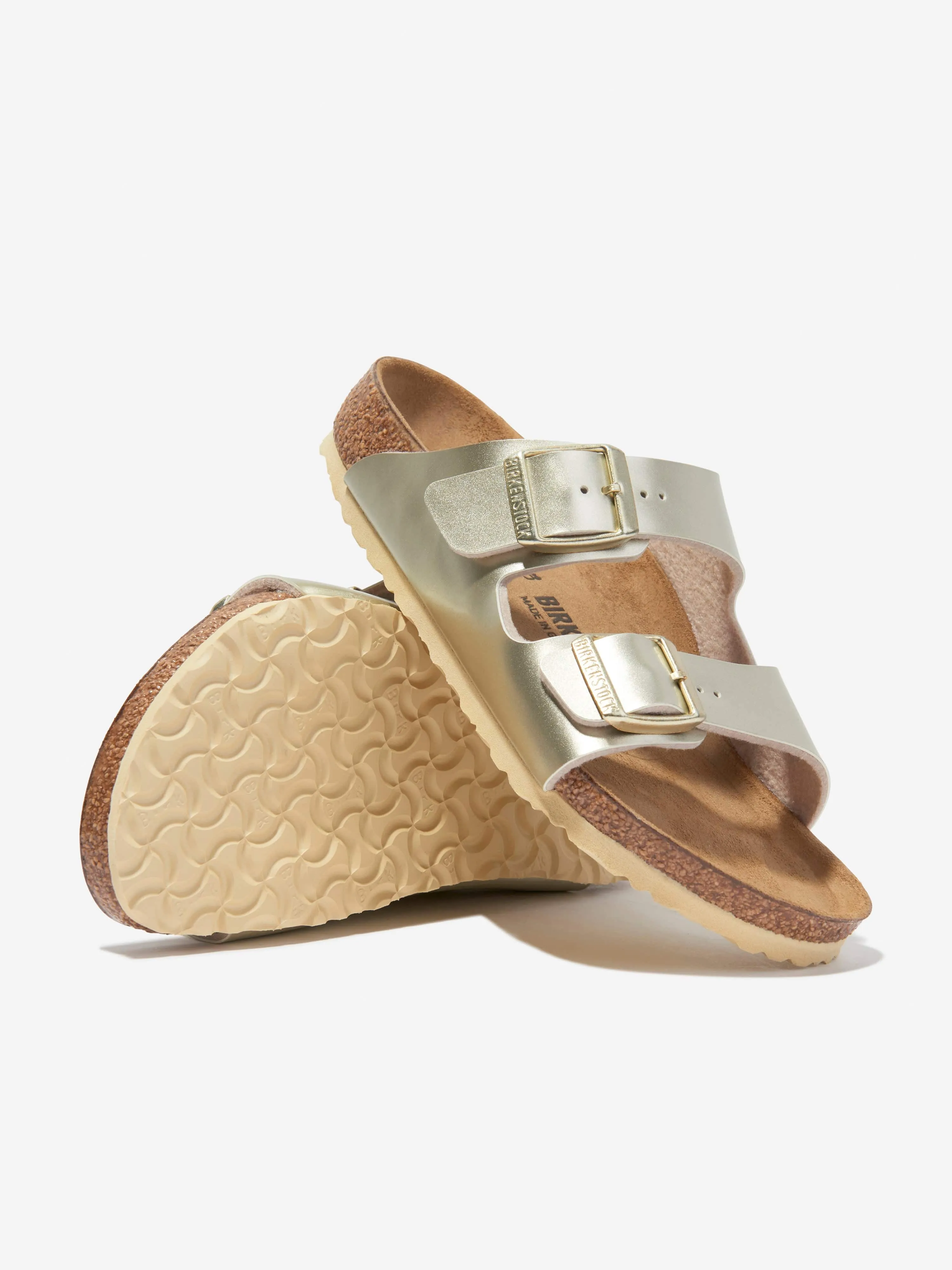 BIRKENSTOCK Mädchen Arizona Classic Sandalen in Gold
