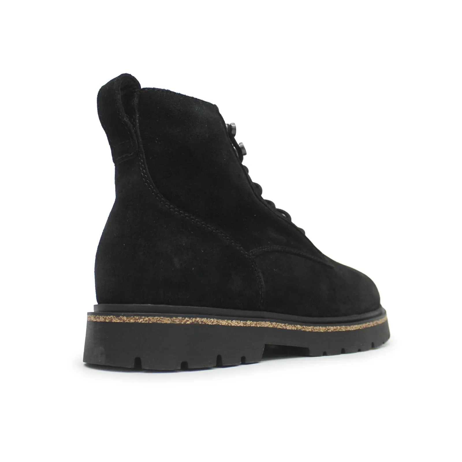 Birkenstock Highwood Schnürstiefel mit mittlerer Schafthöhe aus Wildleder für Damen