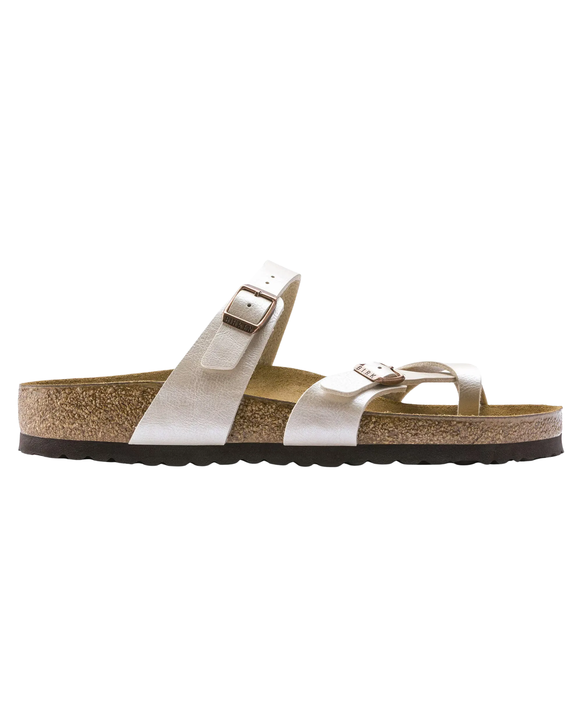 Birkenstock Sandalen Mayari in elegantem Perlmuttweiß