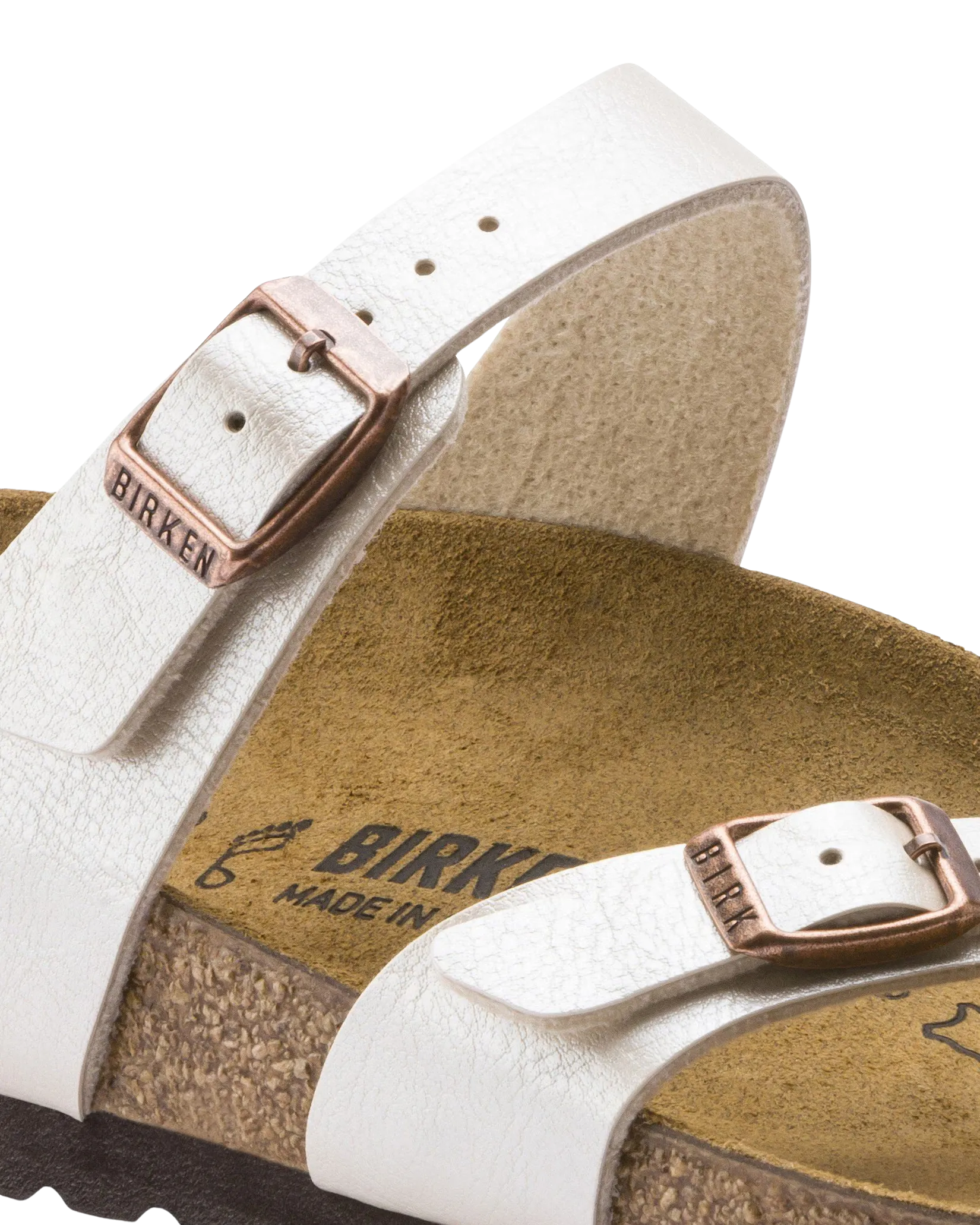 Birkenstock Sandalen Mayari in elegantem Perlmuttweiß