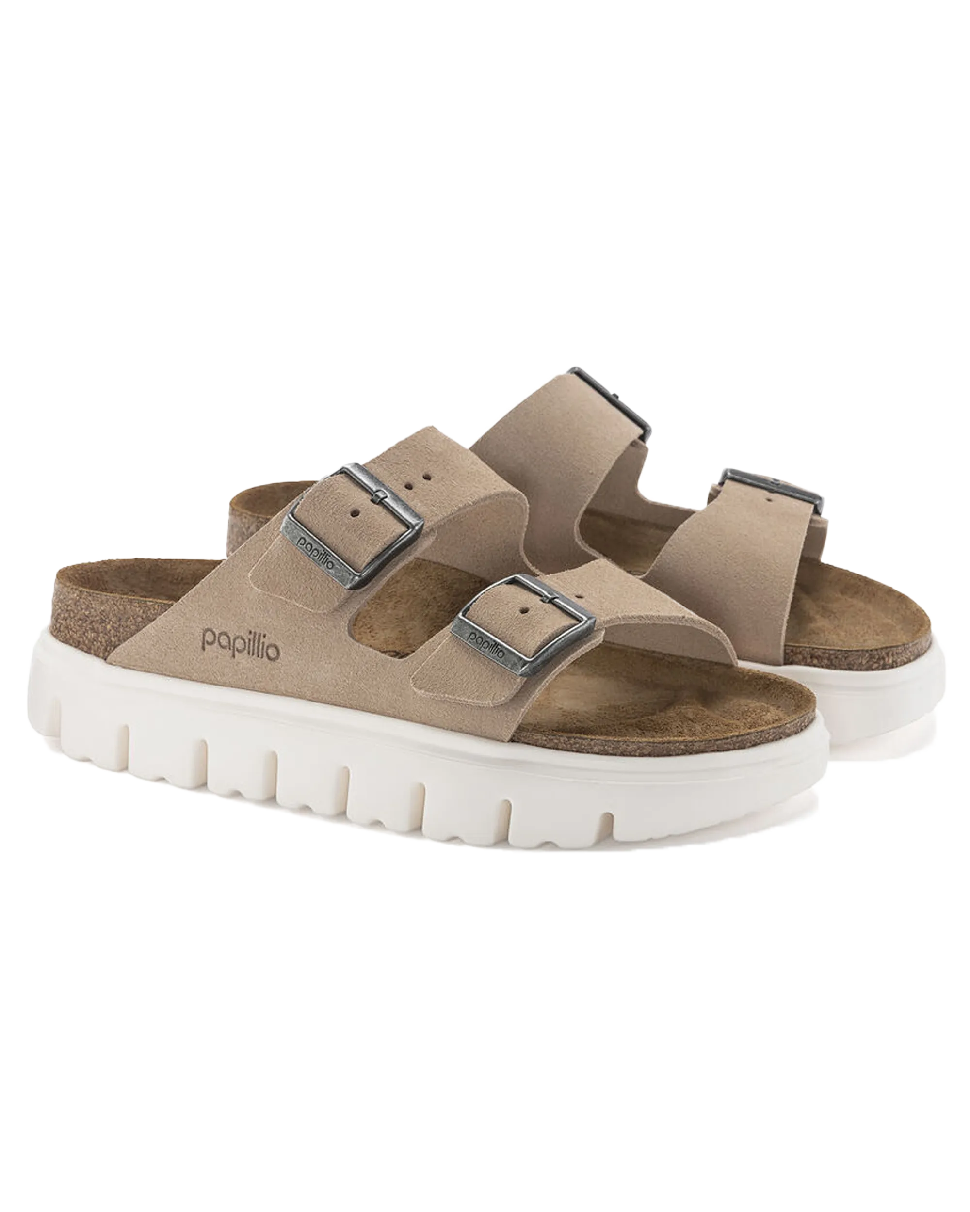 Birkenstock Sandalen Papillio Arizona Plateau-Sandalen in Warmes Sand
