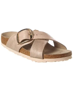 Birkenstock Siena Big Buckle Schmale Passform Wildleder Sandale