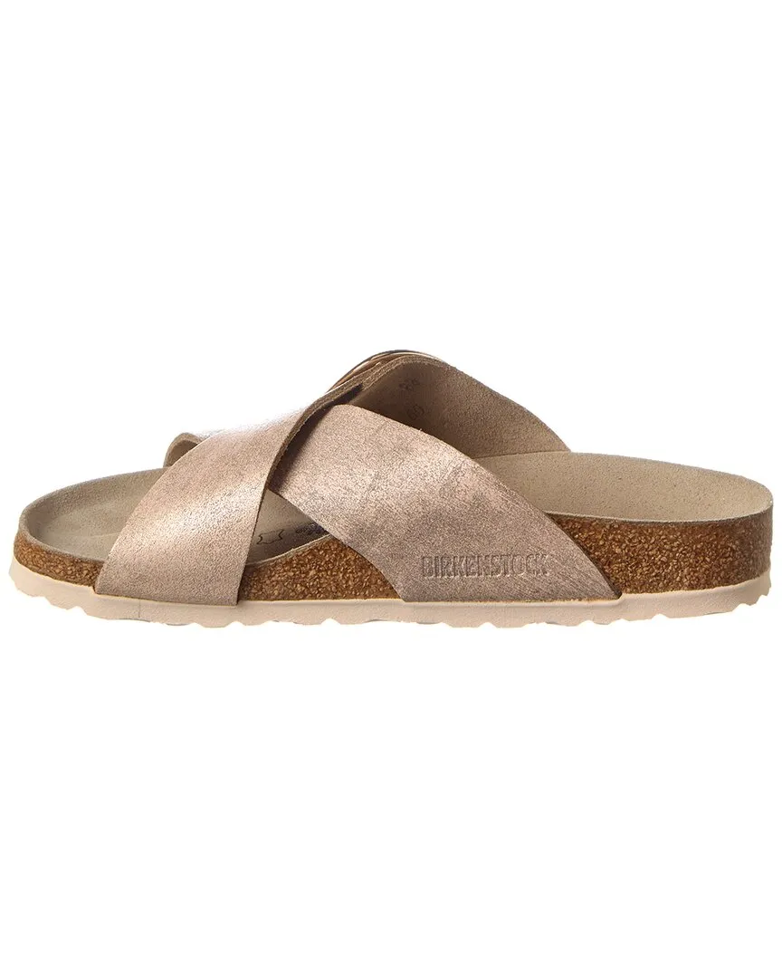 Birkenstock Siena Big Buckle Schmale Passform Wildleder Sandale