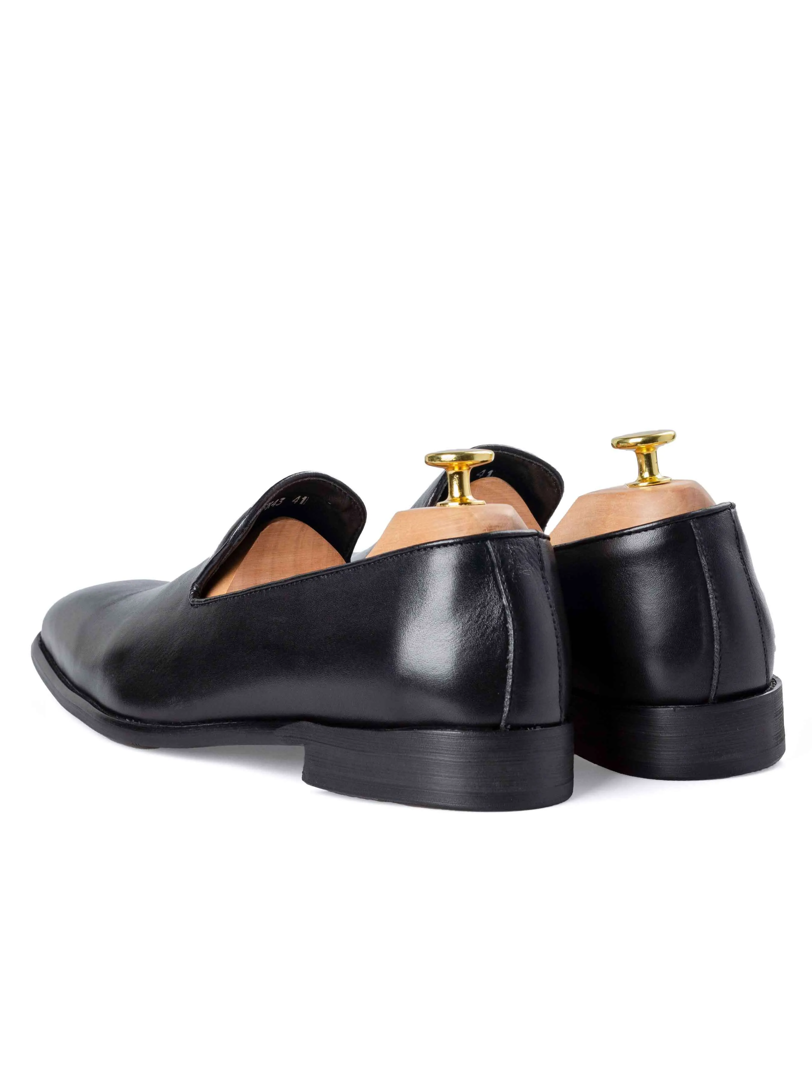 Blake Loafer Pantoffel - Einfarbig Schwarz