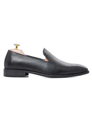 Blake Loafer Pantoffel - Einfarbig Schwarz