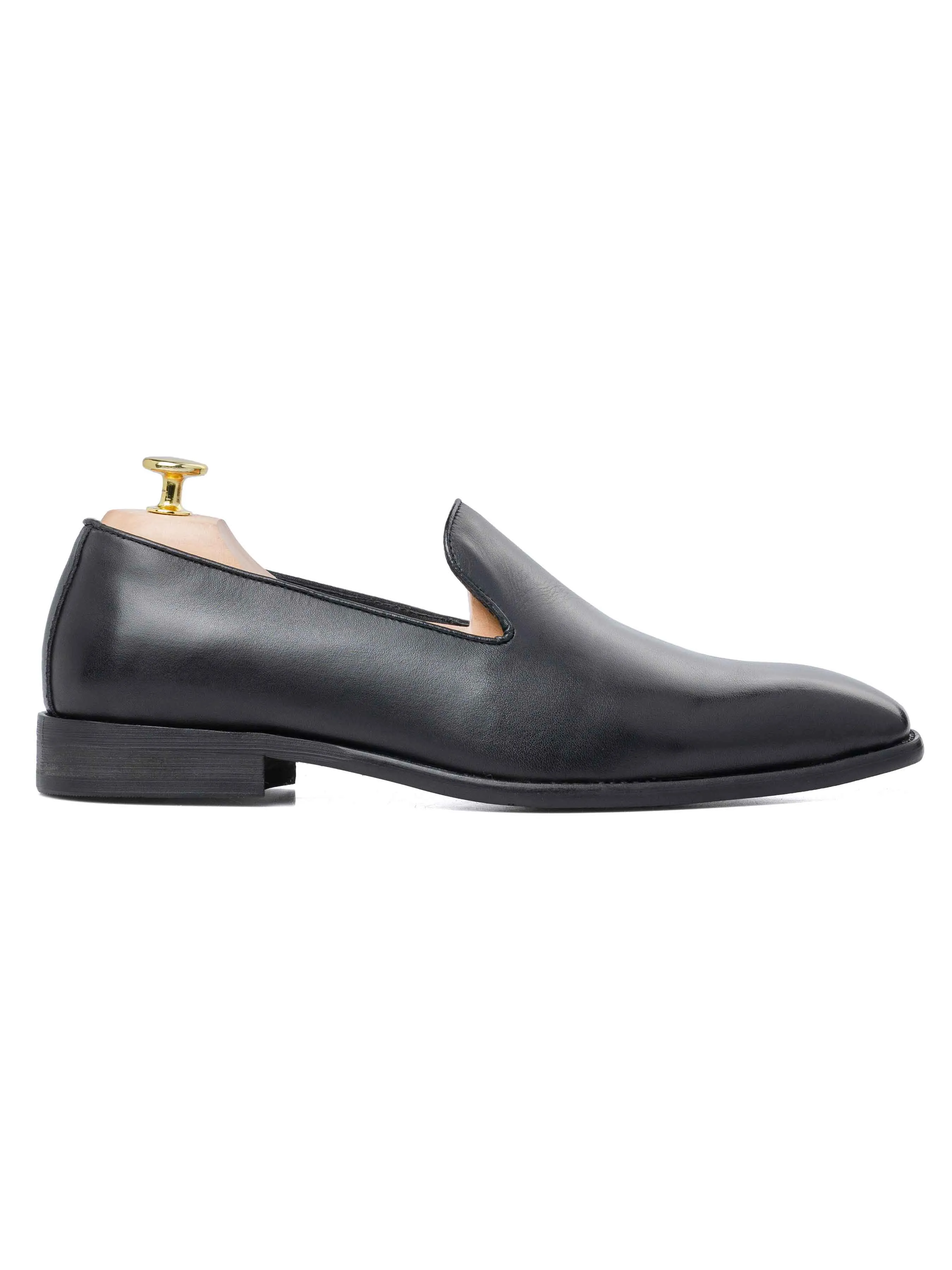 Blake Loafer Pantoffel - Einfarbig Schwarz