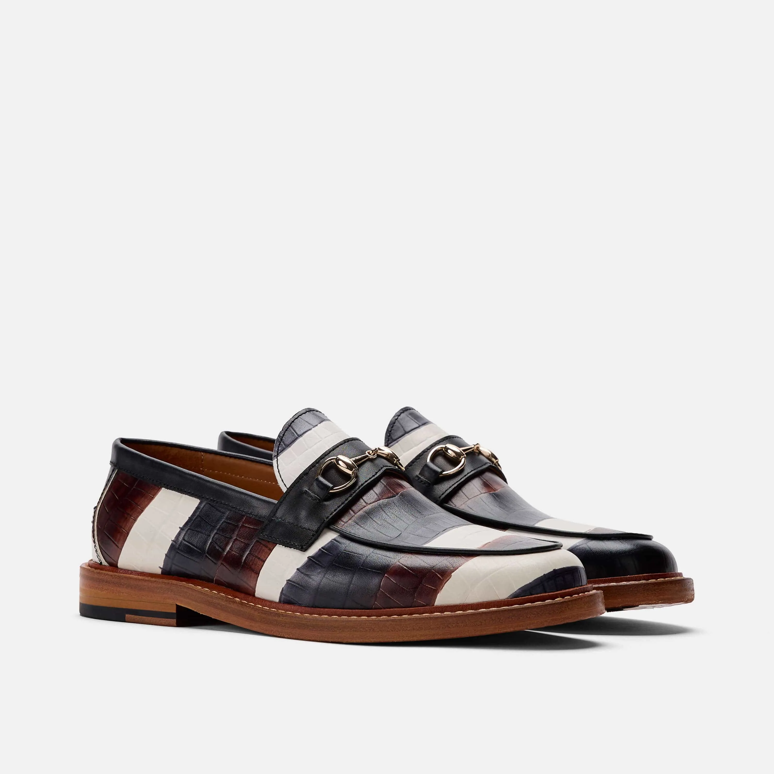 Boardwalk Boulder Canyon Leder-Hufeisen-Loafer
