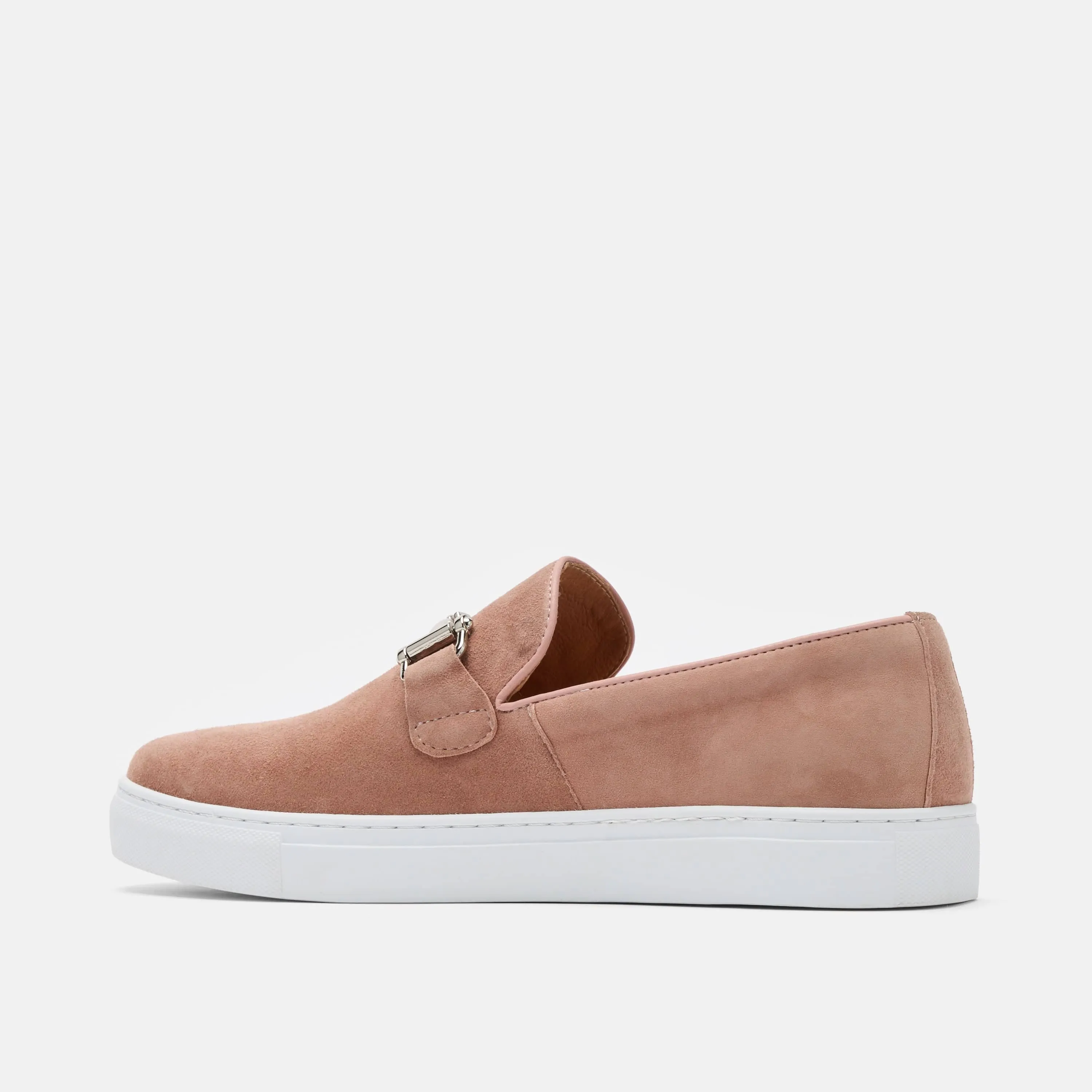 Boardwalk Lachs Wildleder Pferdegebiss-Sneaker