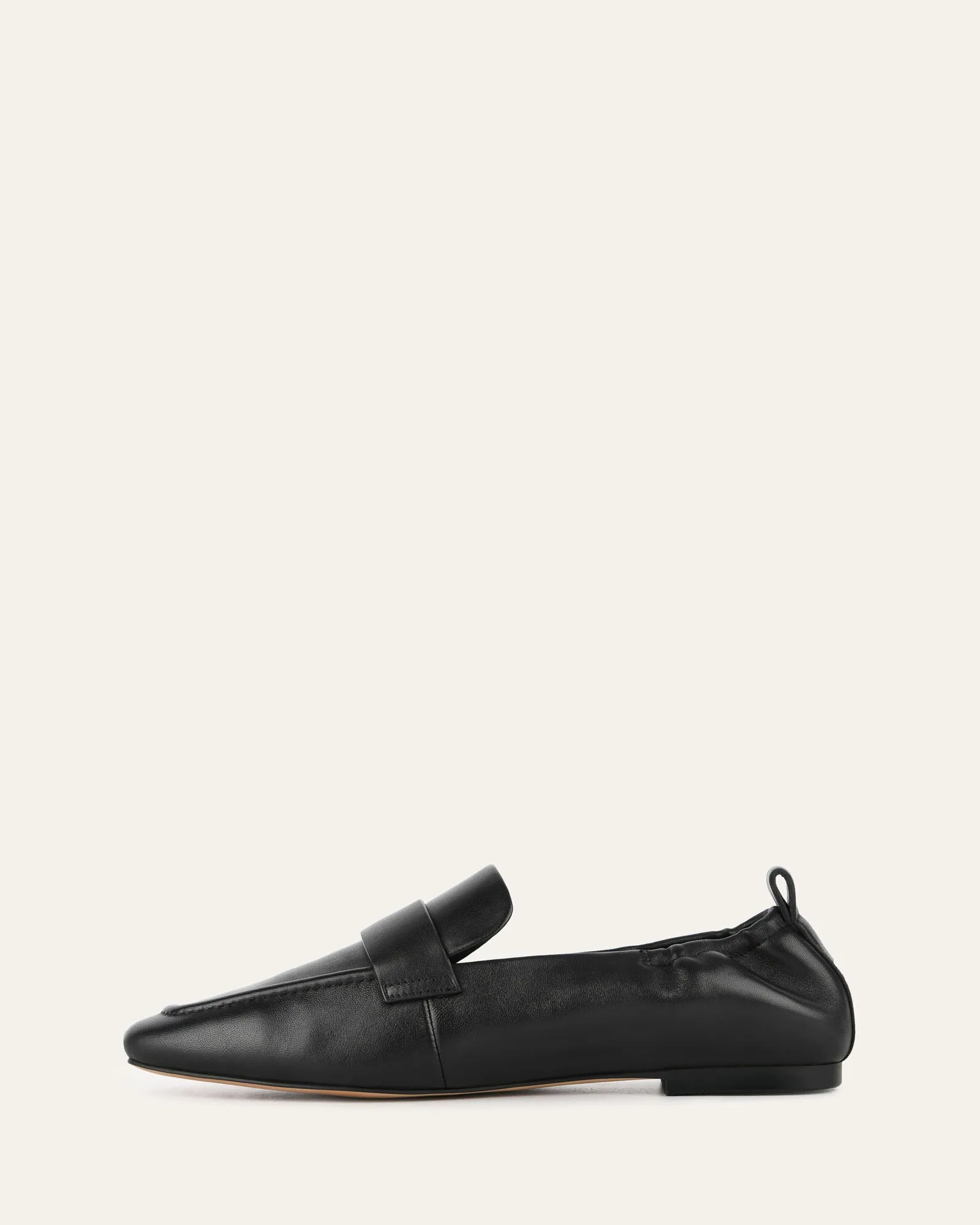 BOWEN LOAFERS SCHWARZES LEDER