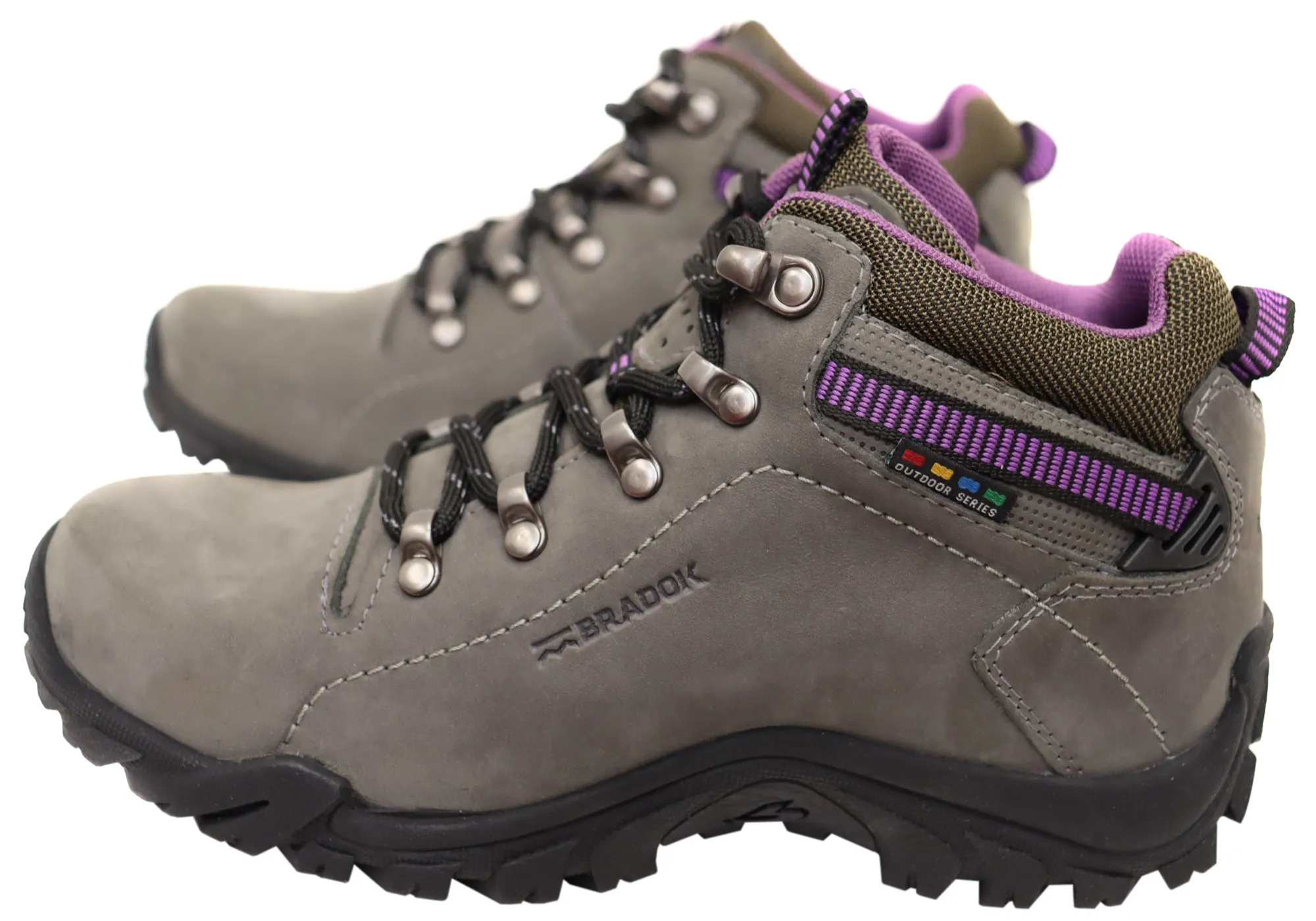 Bradok Kreek 2 W Damen Komfort Wanderstiefel Aus Leder Hergestellt In Brasilien Bradok Schuhe