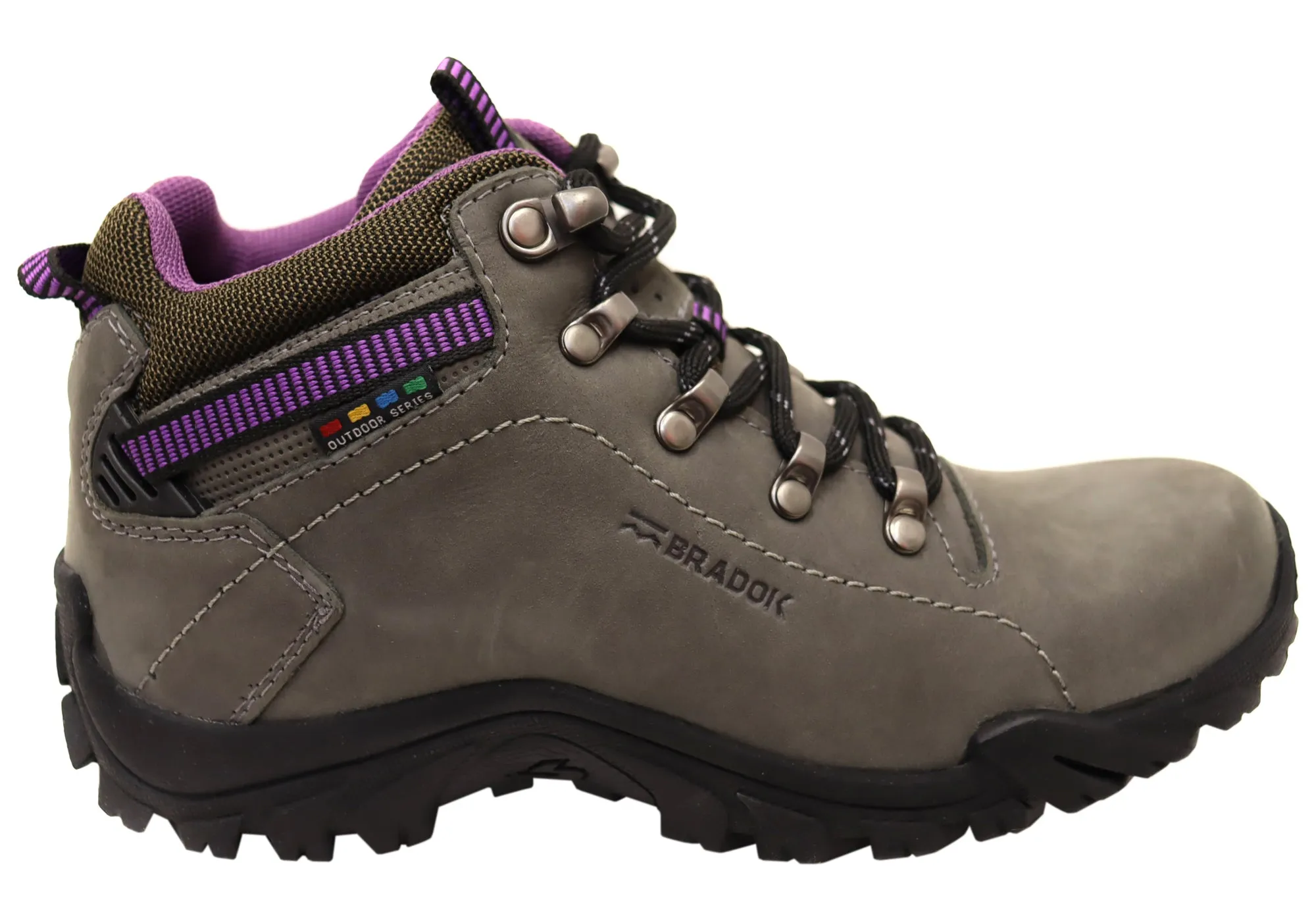 Bradok Kreek 2 W Damen Komfort Wanderstiefel Aus Leder Hergestellt In Brasilien Bradok Schuhe