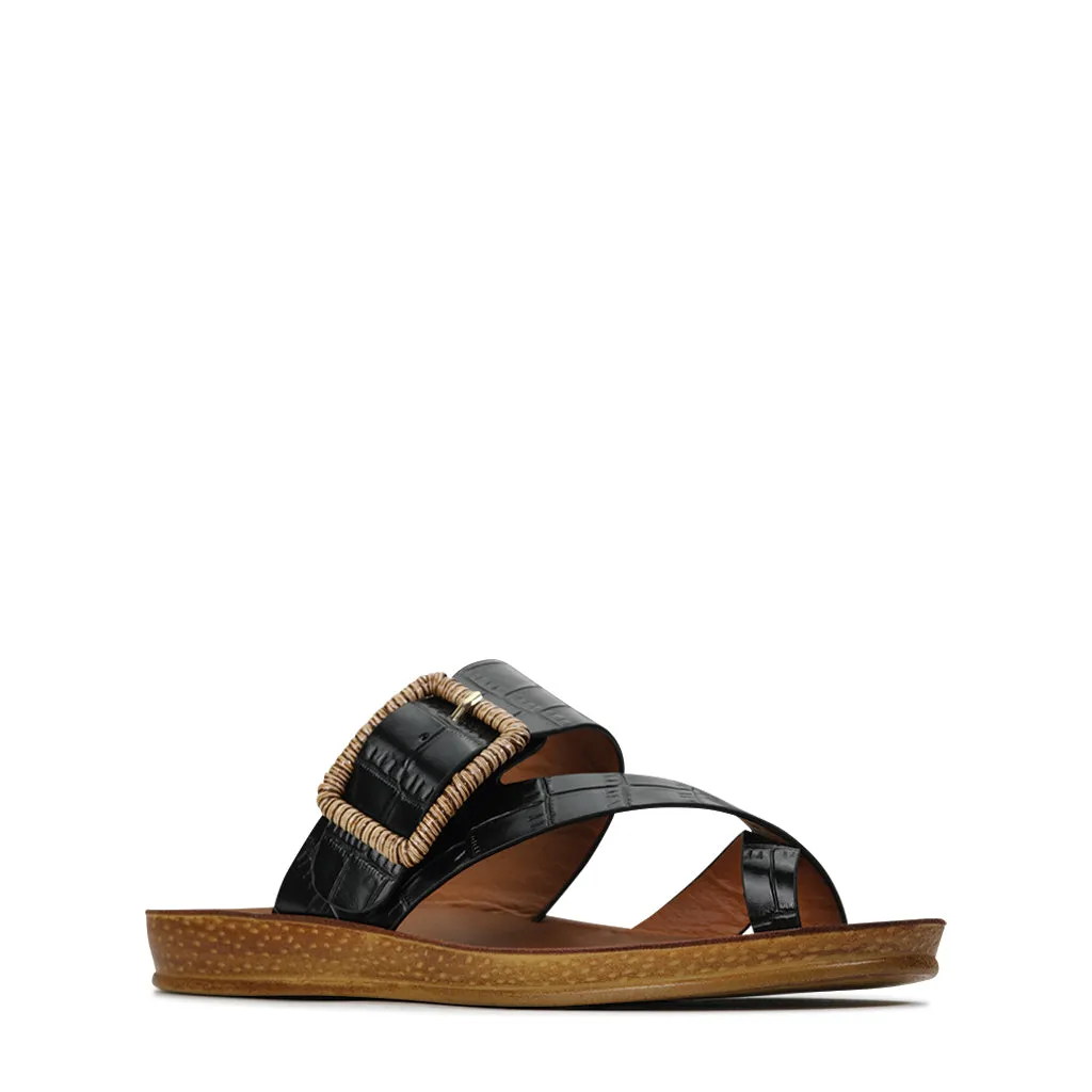 BRIOS BAMBUS-SCHLIESSEN-SANDALEN