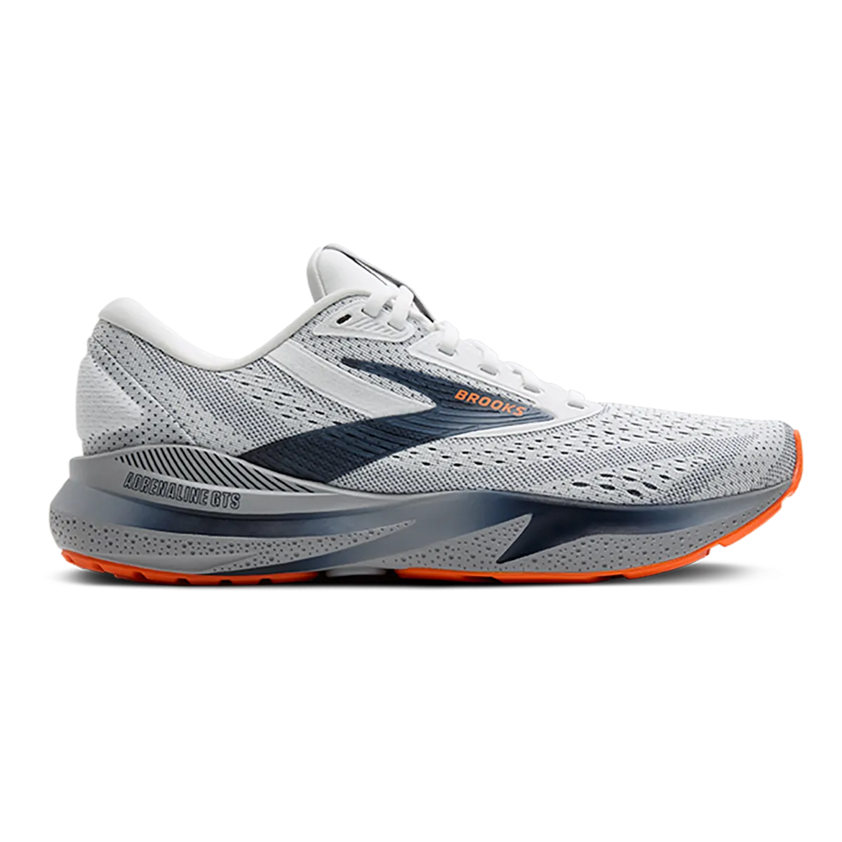 Brooks Adrenaline GTS 24 Weiß - Peacoat - Legierung