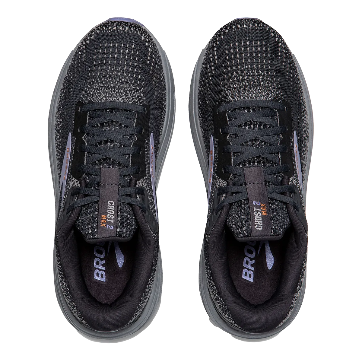 Brooks Ghost Max 2 - Ebenholz - Süßer Lavendel - Legierung