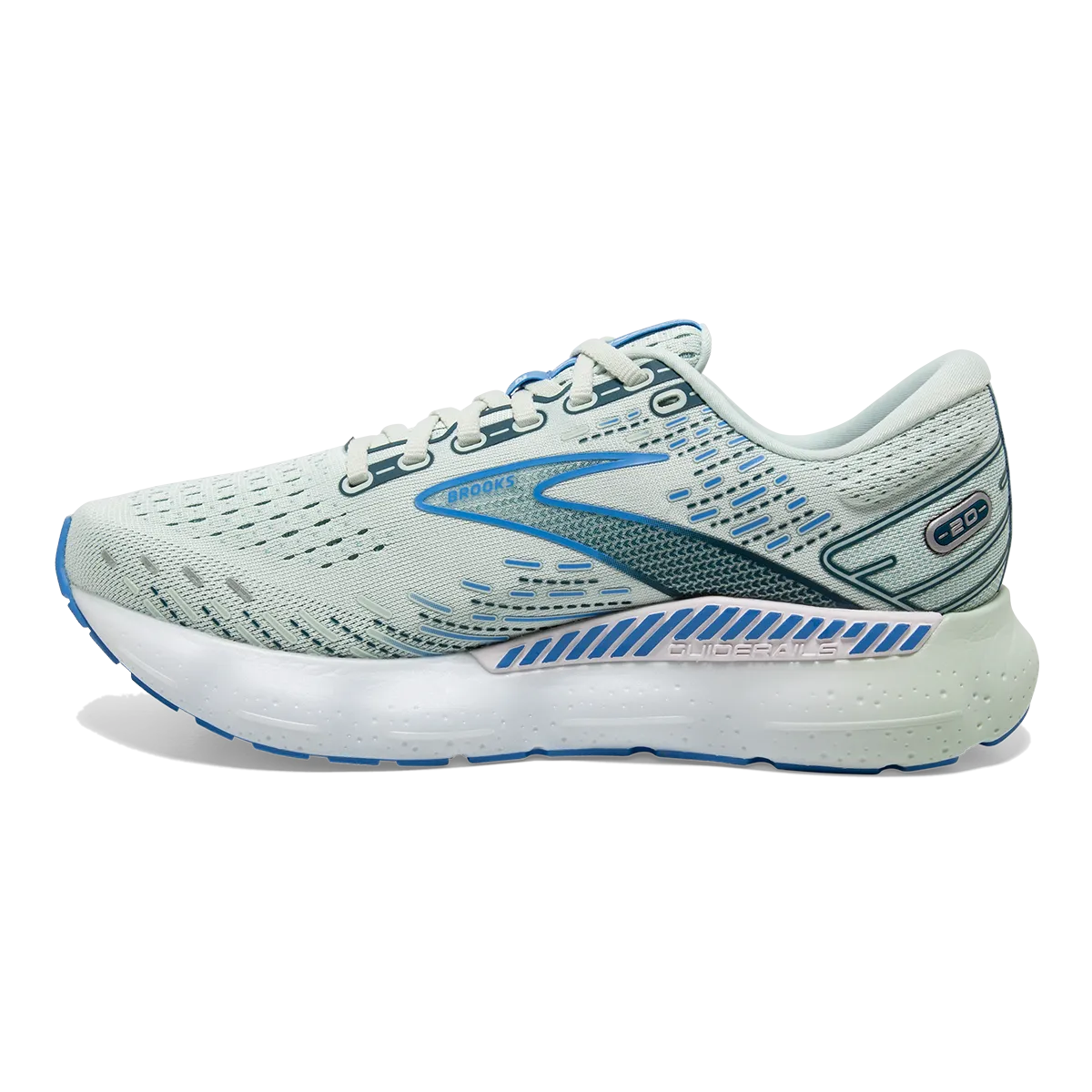 Brooks Glycerin GTS 20 - Blaues Glas - Marina - Legion Blau