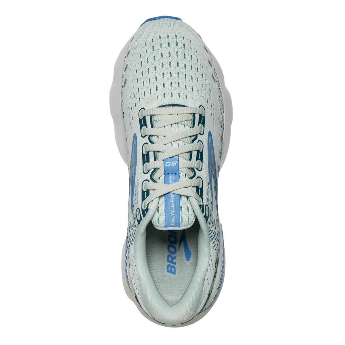 Brooks Glycerin GTS 20 - Blaues Glas - Marina - Legion Blau