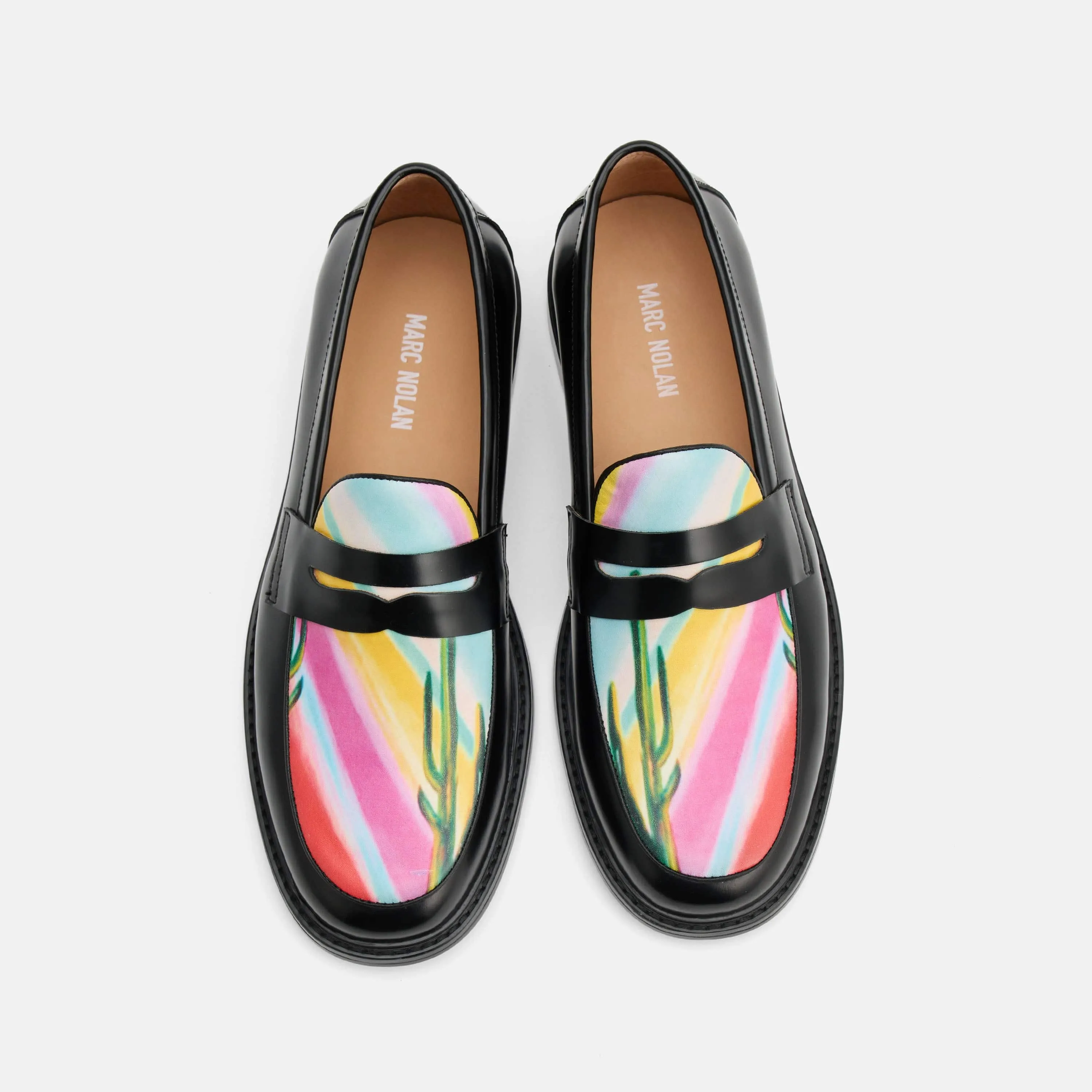 Calum Kaktusleder Penny Loafers
