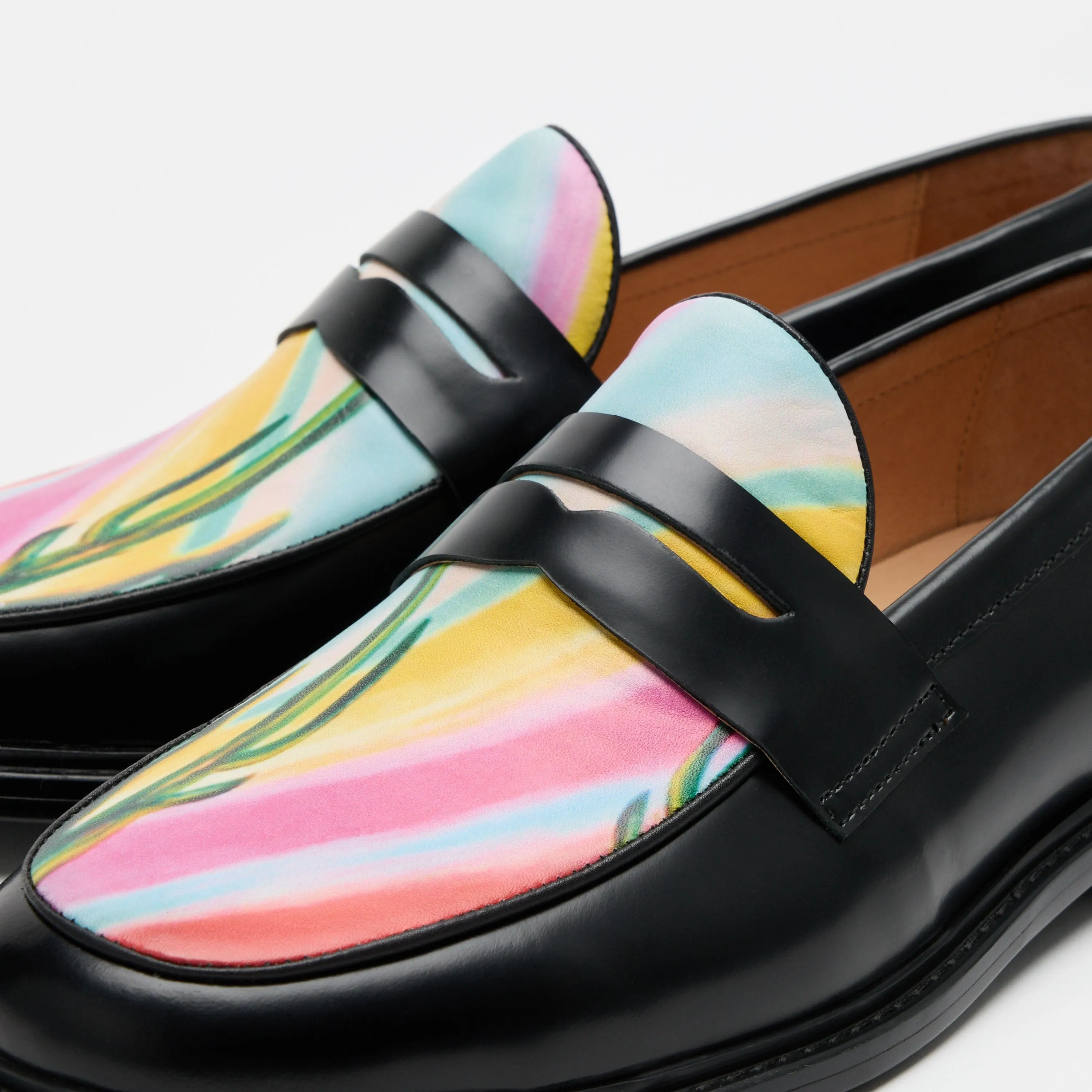 Calum Kaktusleder Penny Loafers