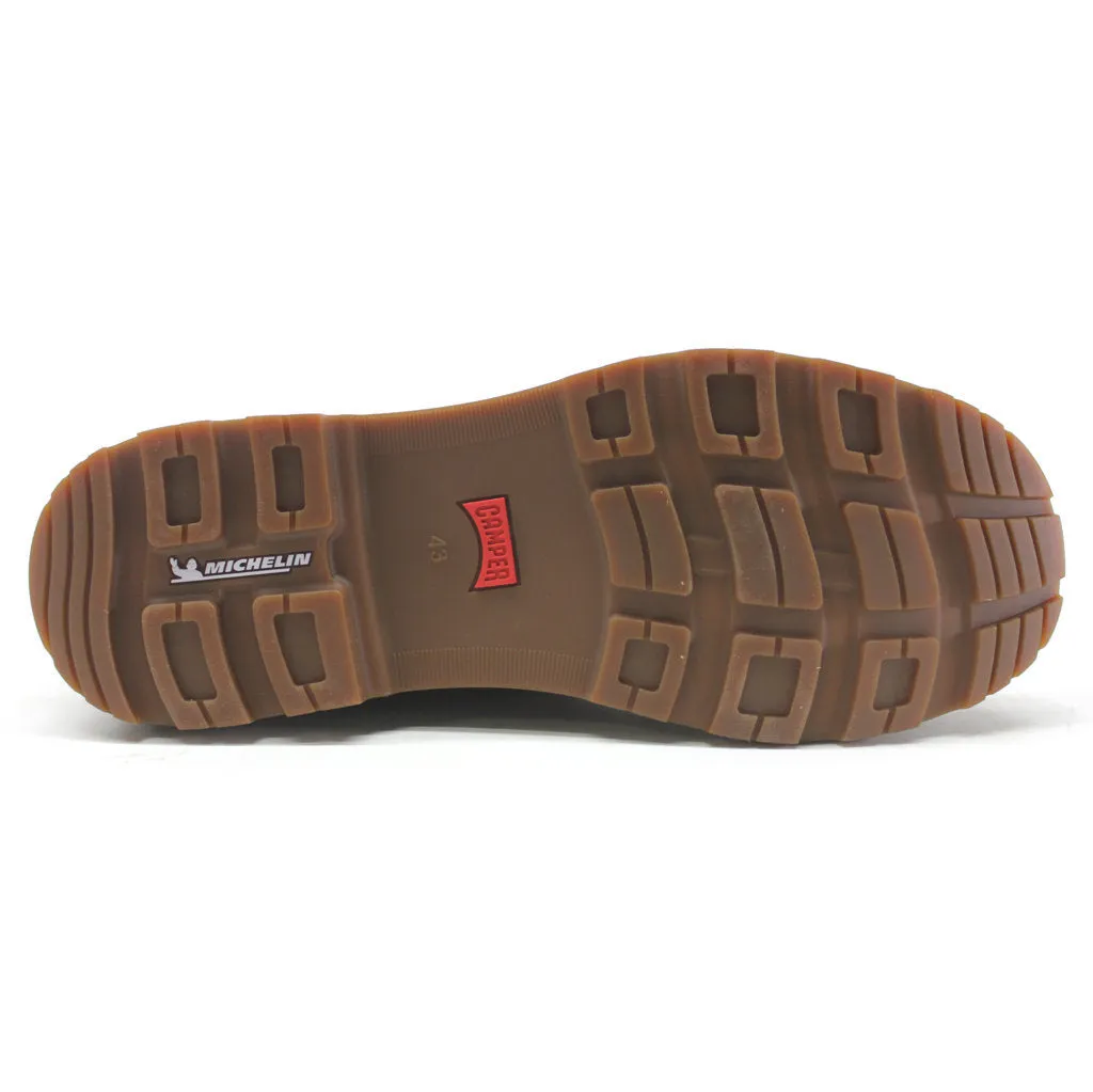 Camper Brutus Trek GTX Hochglanz-Leder Herren Knöchelstiefel